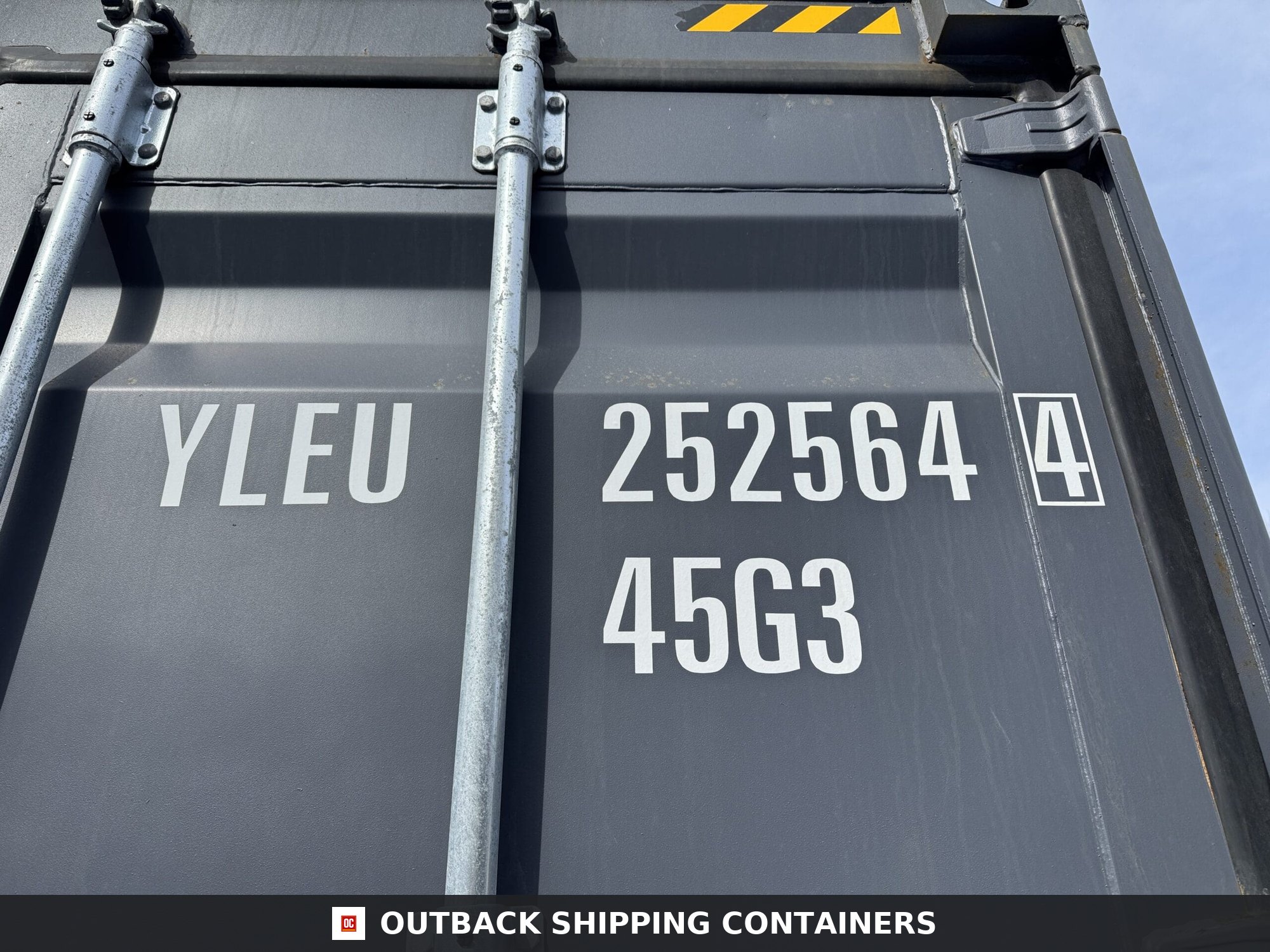 40ft New High Cube Shipping Container – Wind & Watertight – Dk Gray — 40ft — new (image 2 of 12)
