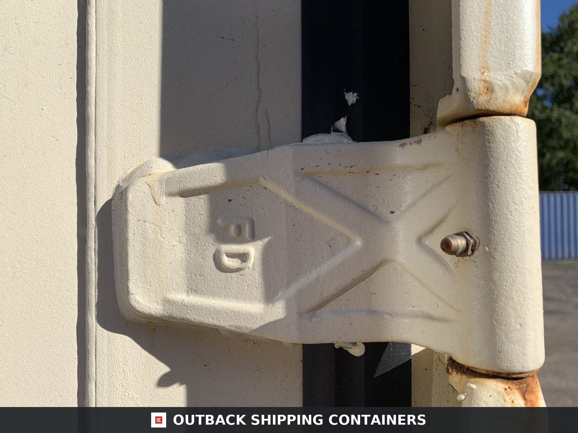 40ft New High Cube Shipping Container – Wind & Watertight – Beige — 40ft — new (image 10 of 12)