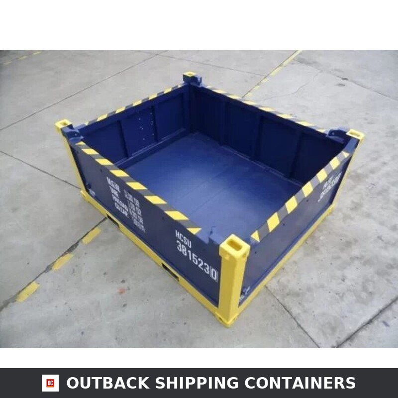 10ft DNV 2.7-1 Half Height Open Top Containers — Outback Shipping Containers storage container
