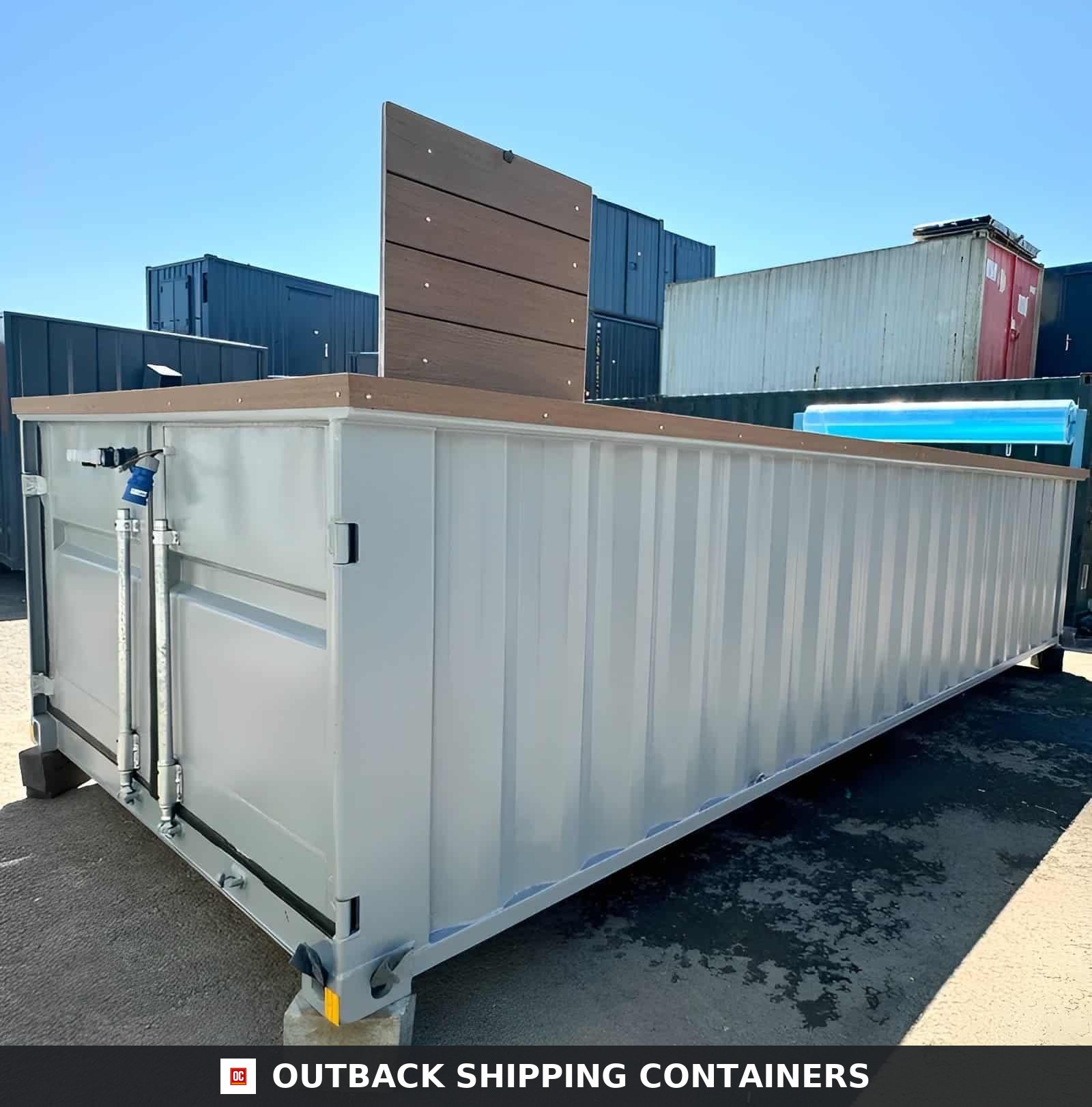 20ft Portable Container Swimming Pool | Caribbean Blue Outdoor Swimming Pool — 20ft — new (image 1 of 16)