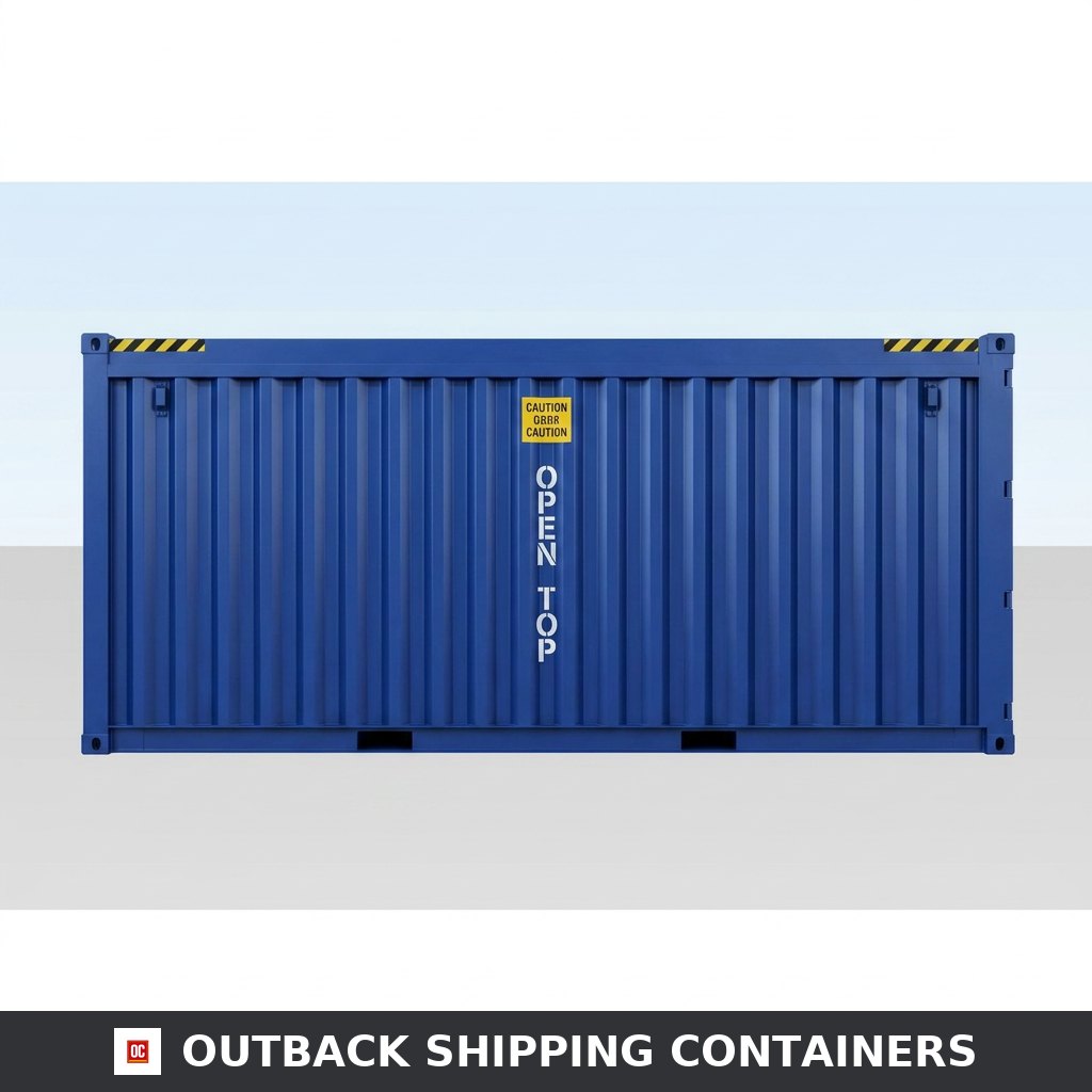 20Ft X 8Ft Used Shipping Container Open Top — 20ft — used — storage containers (image 4 of 4)