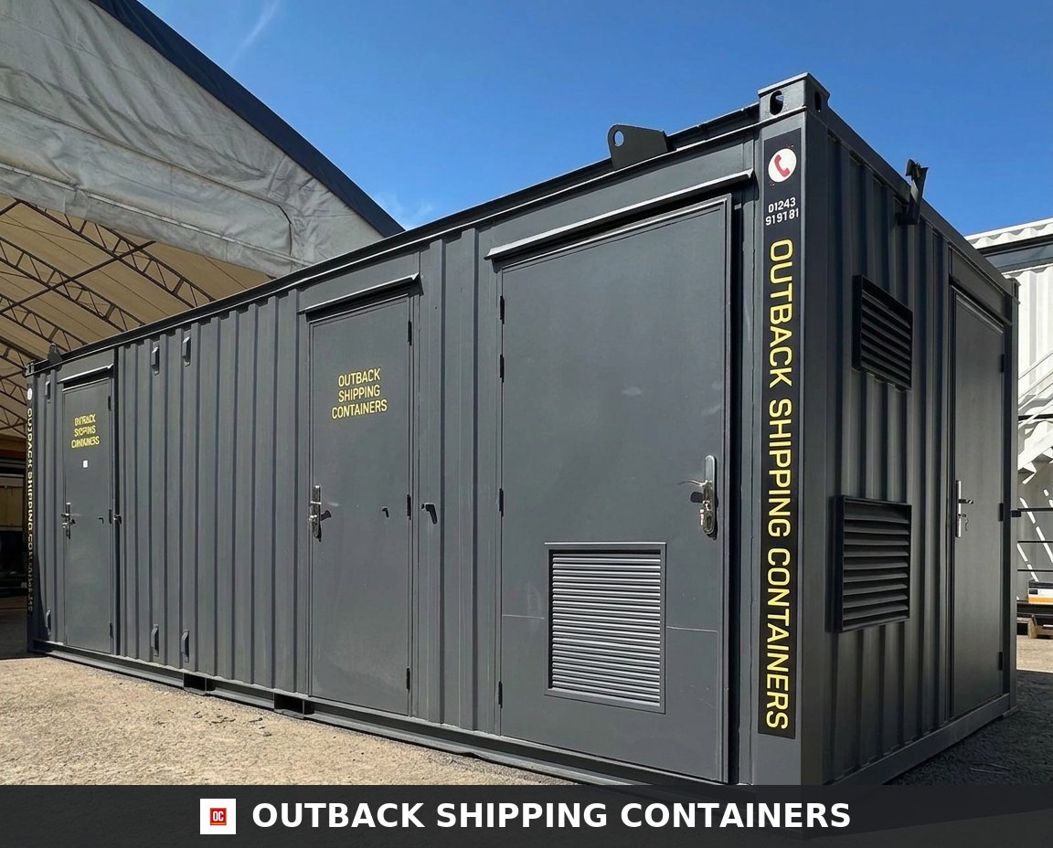 24X9FT Static Welfare Unit — Office, Toilet, Canteen | No 1215 — view 1
