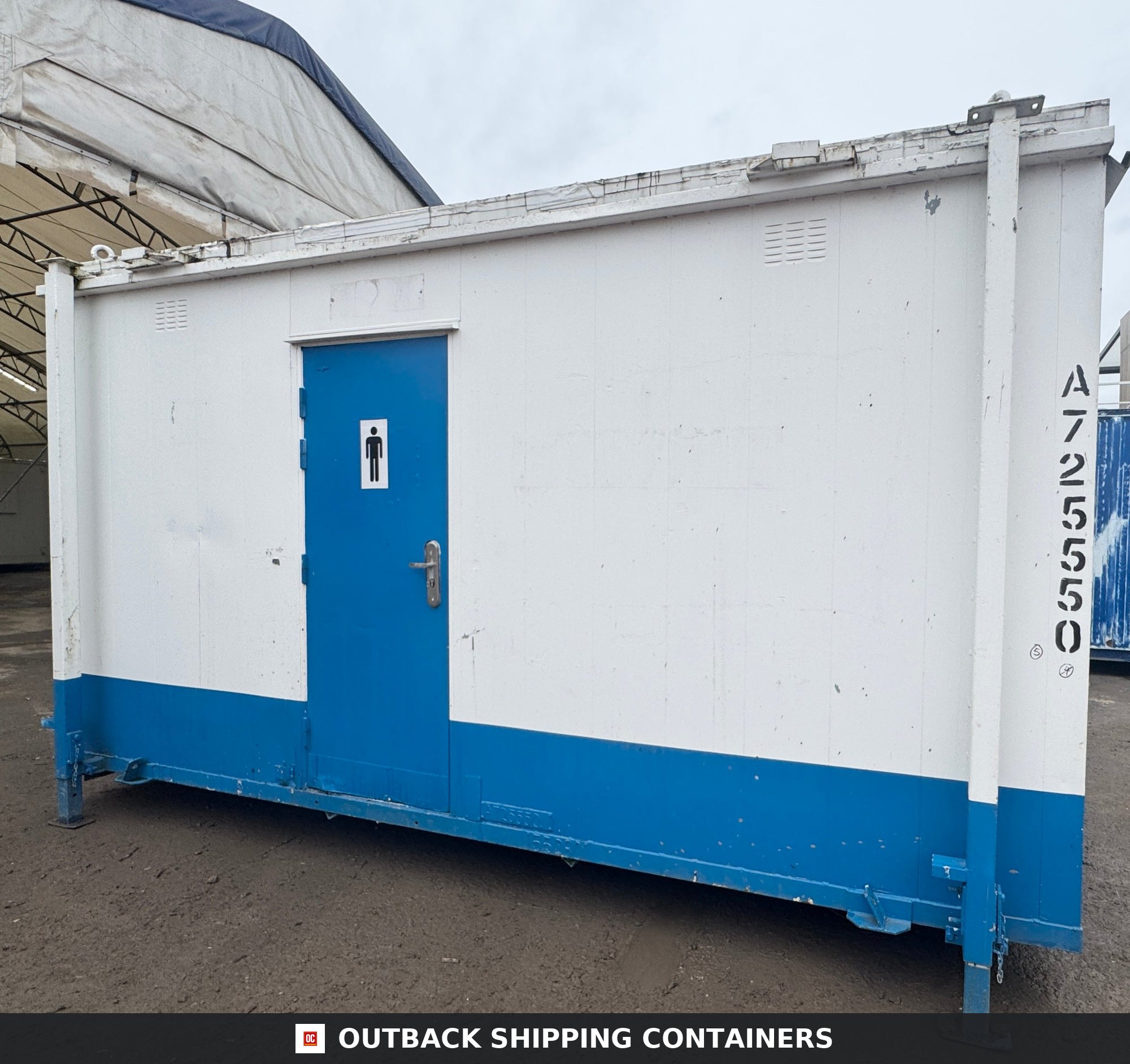 16 x 9 ft for Sale — Corner Casting and Frame Detail | Outback Shipping Containers 16 x 9 ft — 3+1 Toilet Block — Building Site Accommodation — Portable Anti-Vandal Cabin - image 10