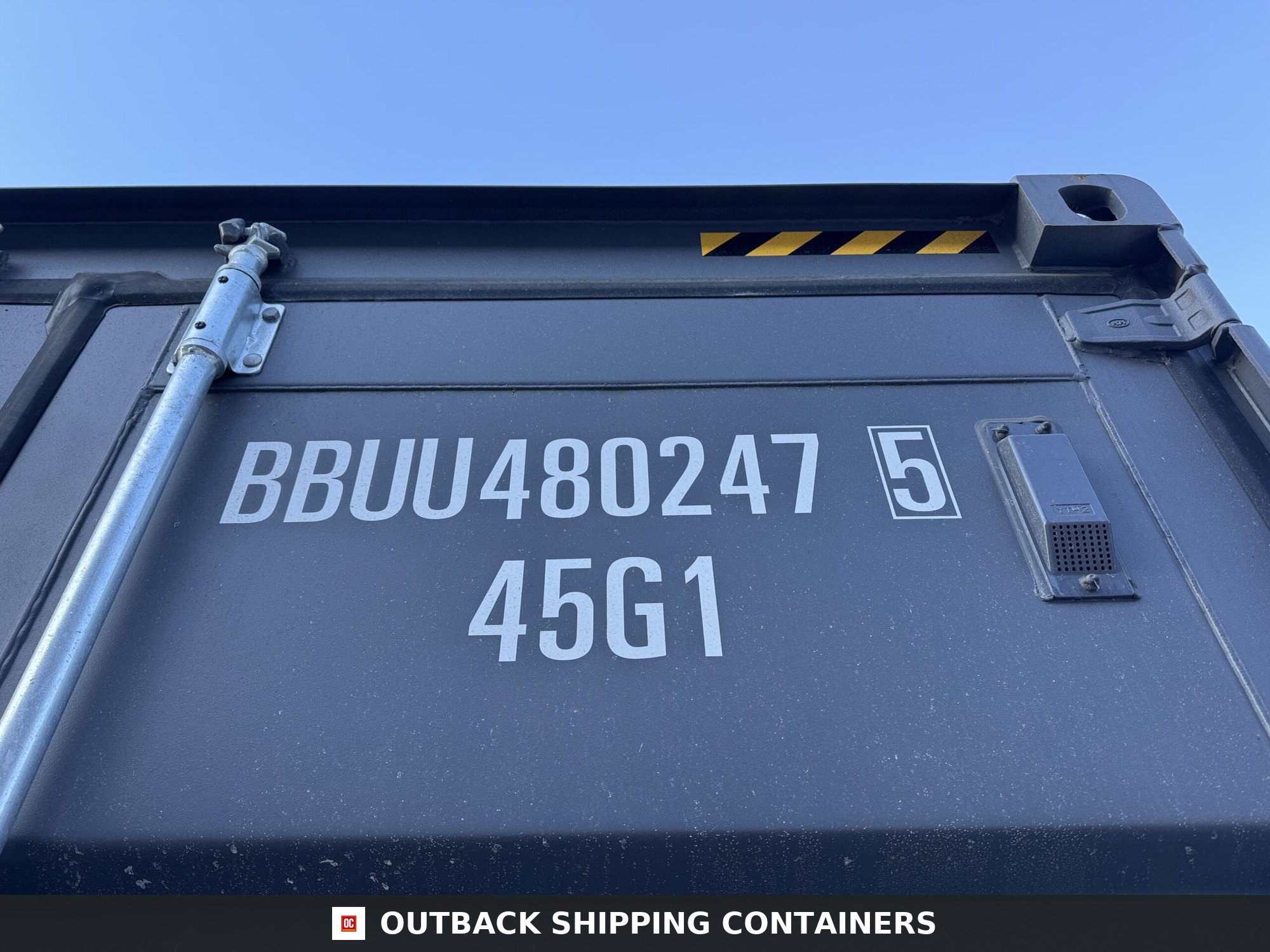 40ft New High Cube Shipping Container – Wind & Watertight – Gray — 40ft — new (image 2 of 12)
