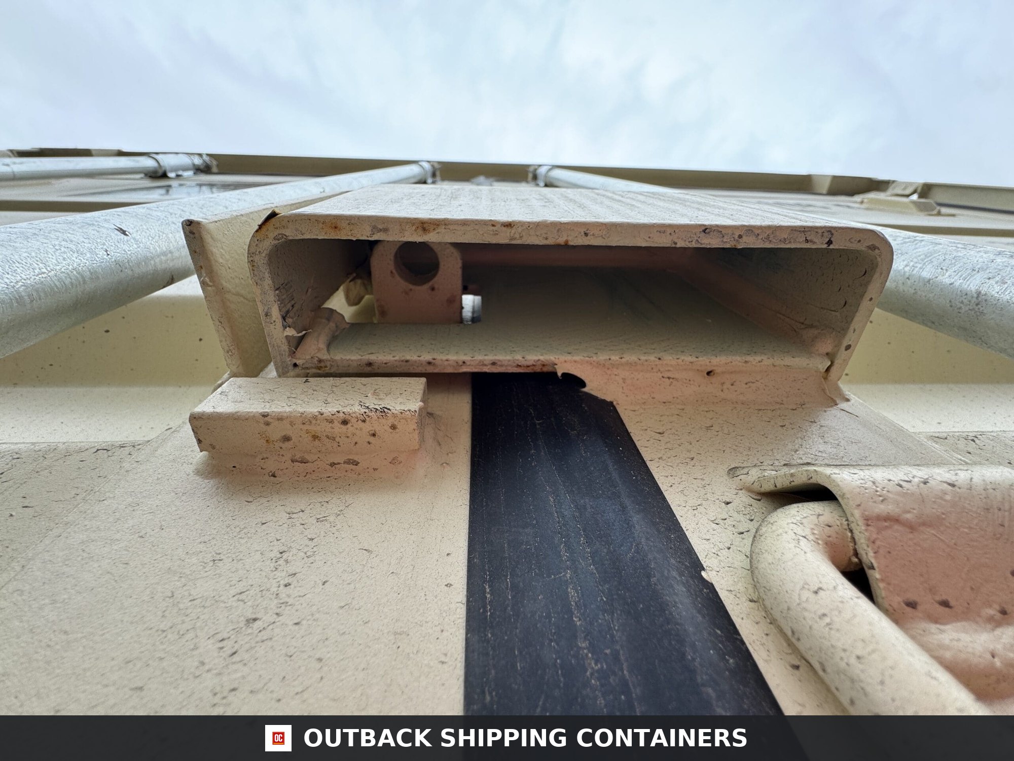 20ft New Shipping Container – Wind & Watertight – Beige — 20ft — new (image 5 of 12)