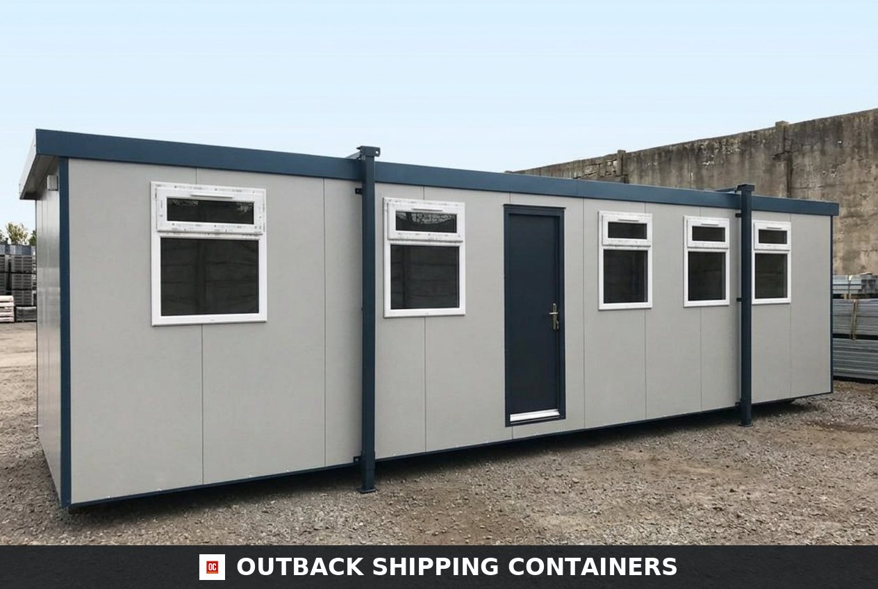 48FT x 10FT Jackleg Office Cabin — Container Offices (image 3 of 4)