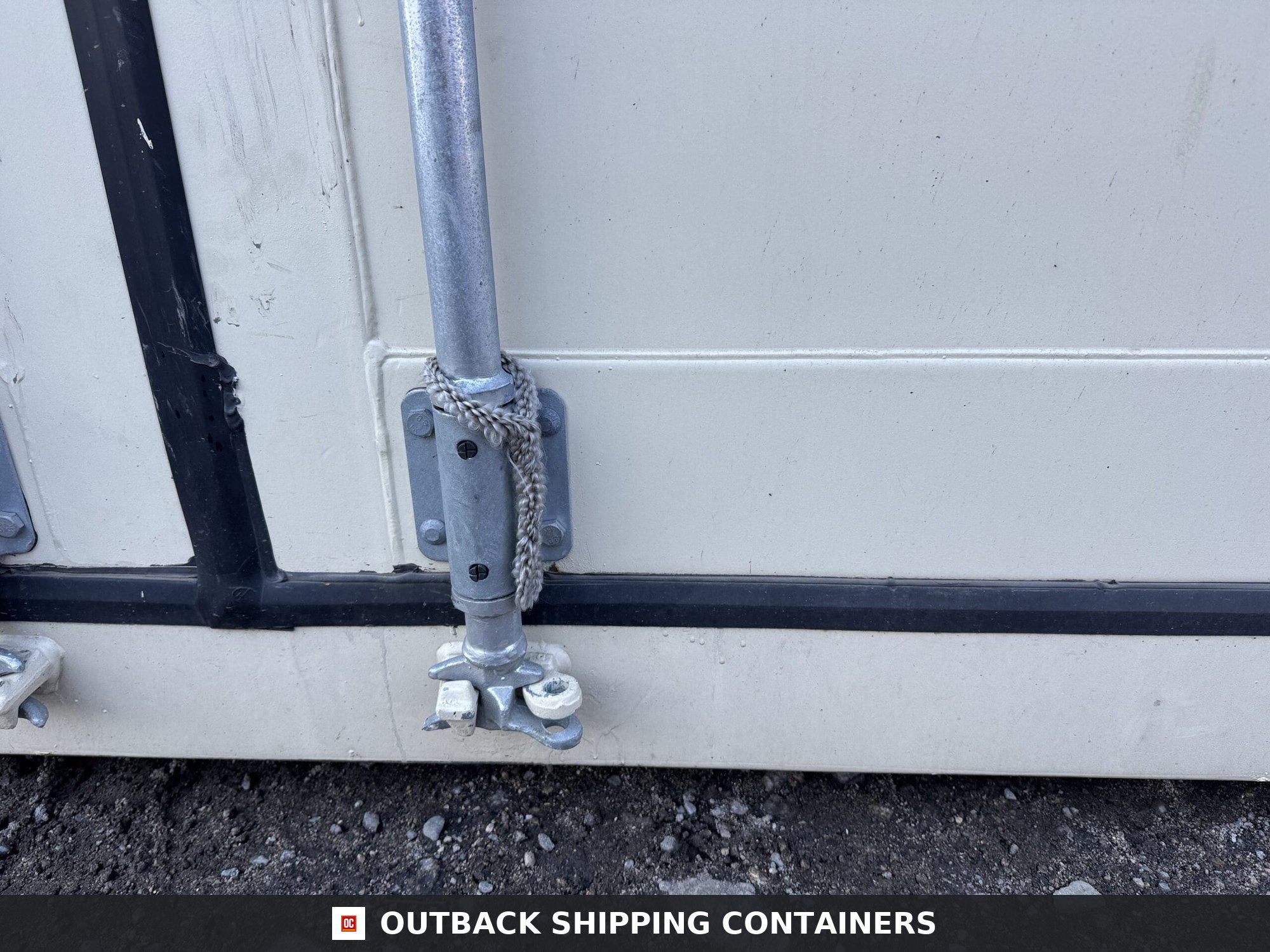 20ft New Shipping Container – Wind & Watertight – Beige — 20ft — new (image 7 of 12)