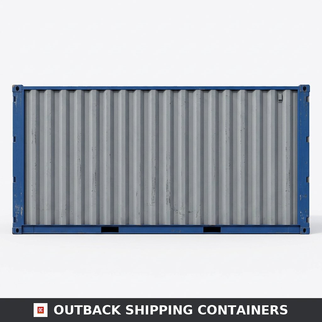 40Ft X 8Ft One Trip Tunnel Container Double End Door for Sale — Rear Exterior View 40Ft X 8Ft One Trip Tunnel Container Double End Door — 40ft — new — storage containers (image 4 of 4)