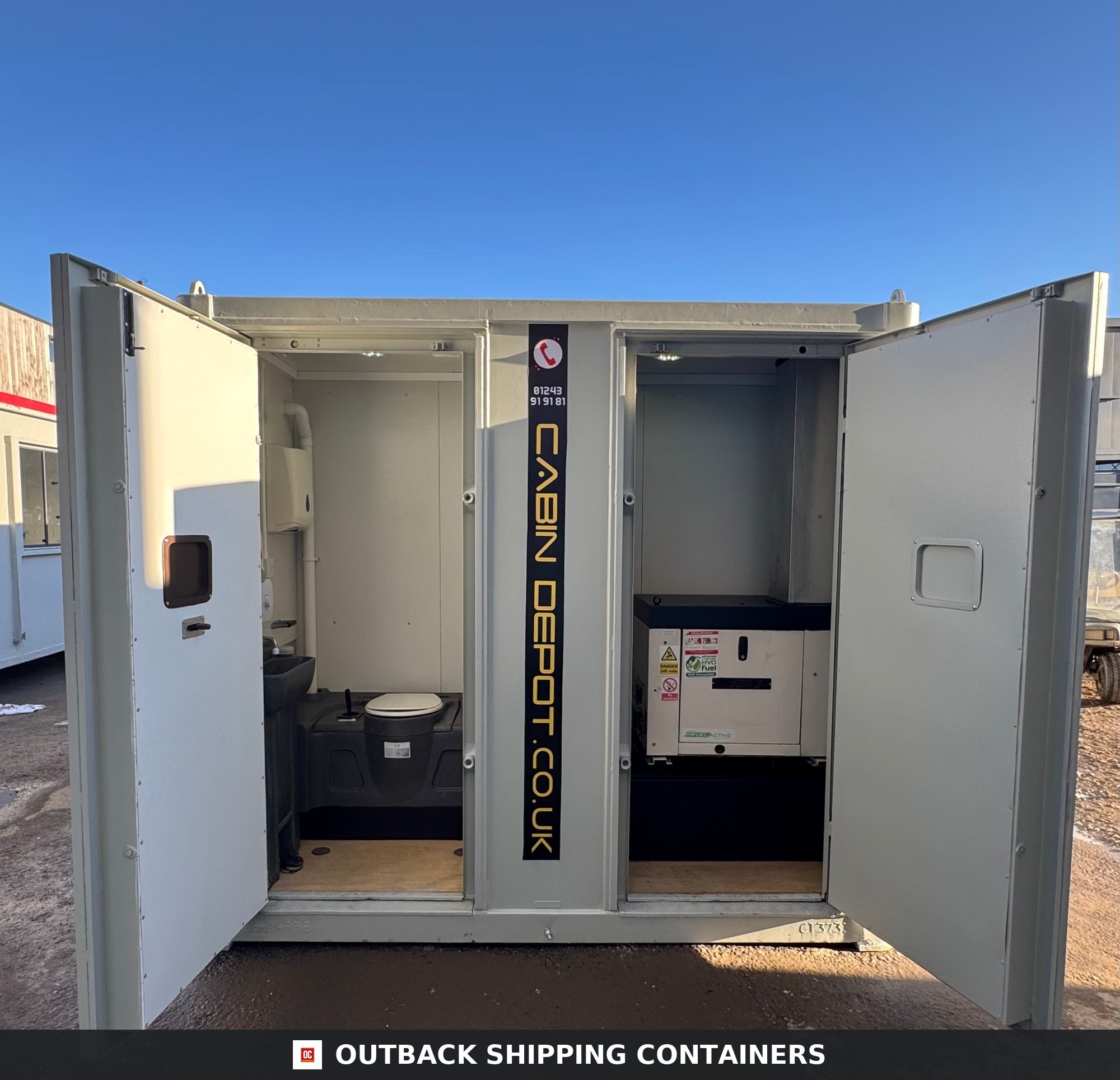 25X9FT Static Welfare Unit — Office, Toilet, Canteen | No 1230 — view 4