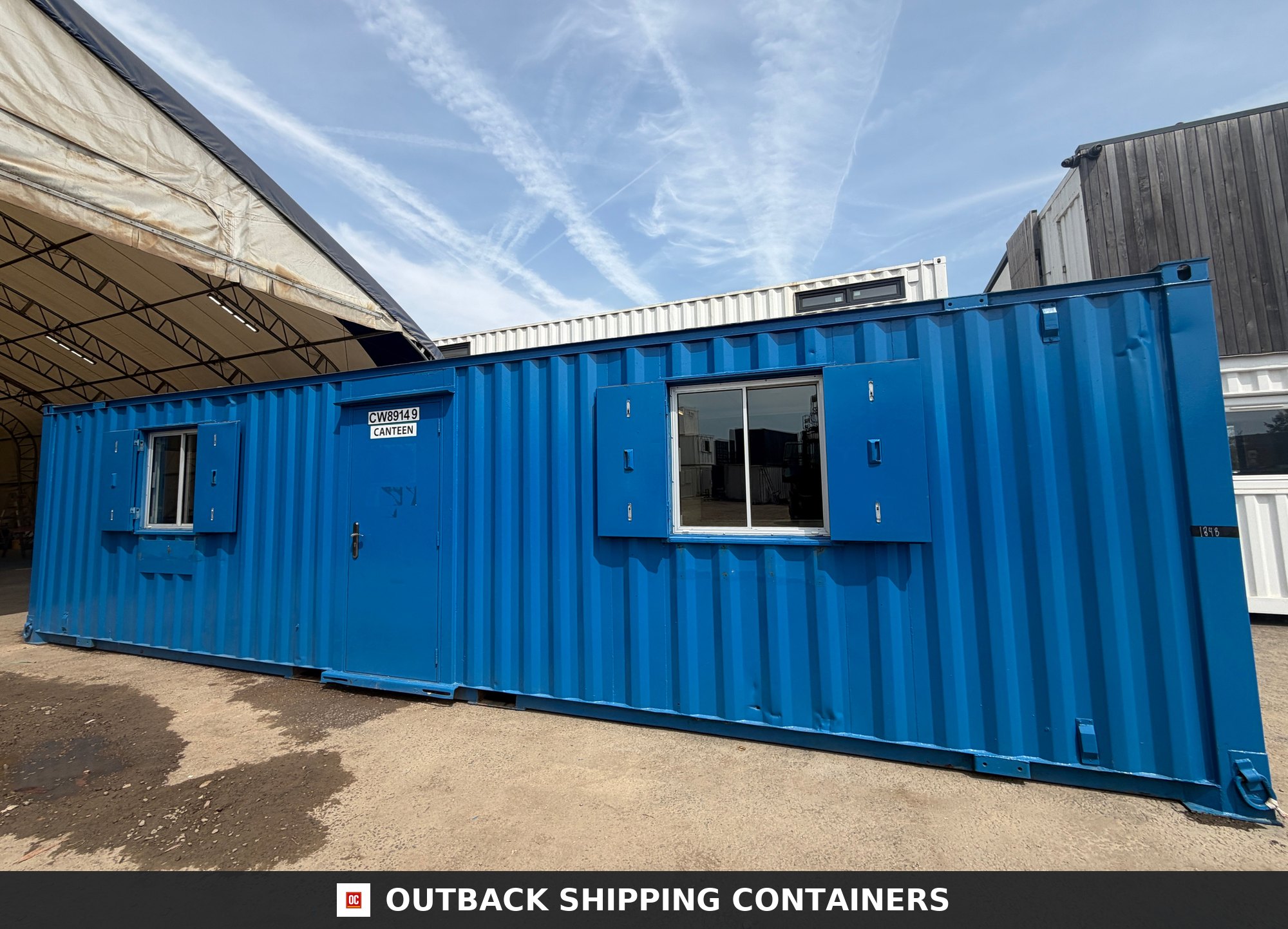 32x10ft for Sale — Interior Detail | Outback Shipping Containers 32x10ft — Canteen / Office — Building Site Accommodation — Portable Anti-Vandal - image 5