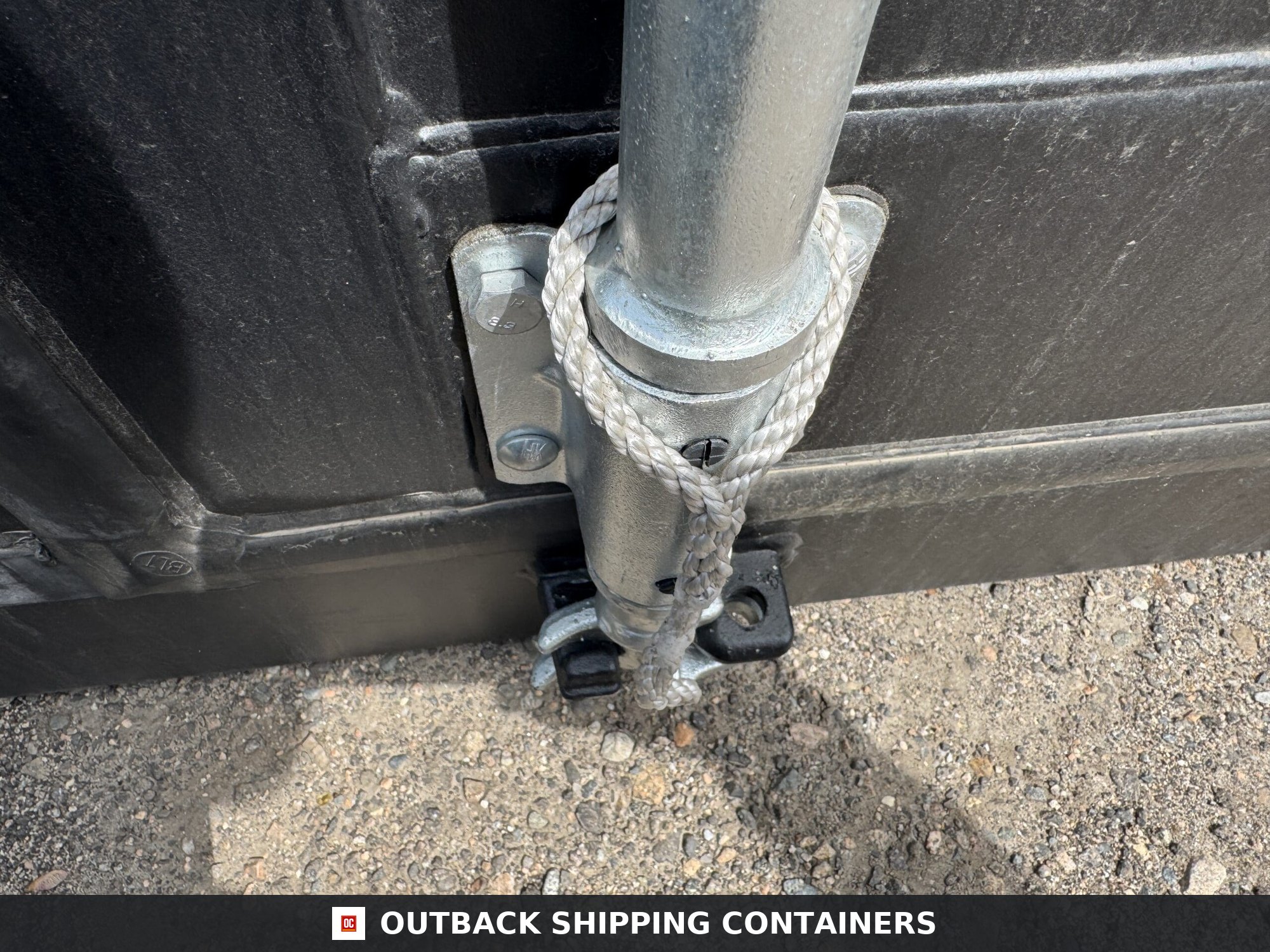 20ft New Shipping Container – Wind & Watertight – Black — 20ft — new (image 3 of 12)