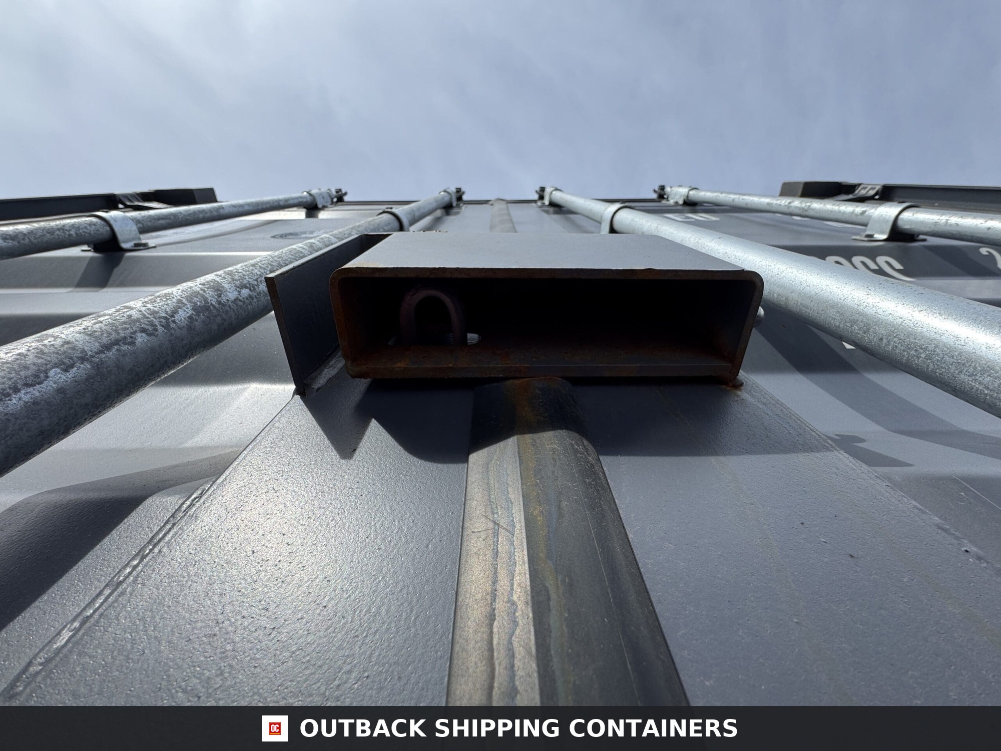 40ft New High Cube Shipping Container – Wind & Watertight – Dk Gray — 40ft — new (image 5 of 12)