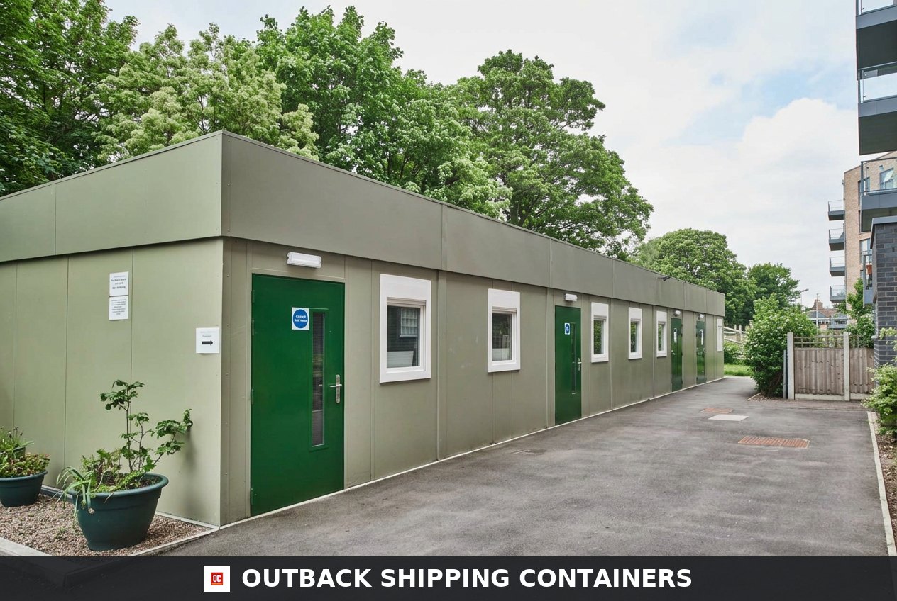 (3 Bay) Compliant Modular Building — Container Offices (image 3 of 4)
