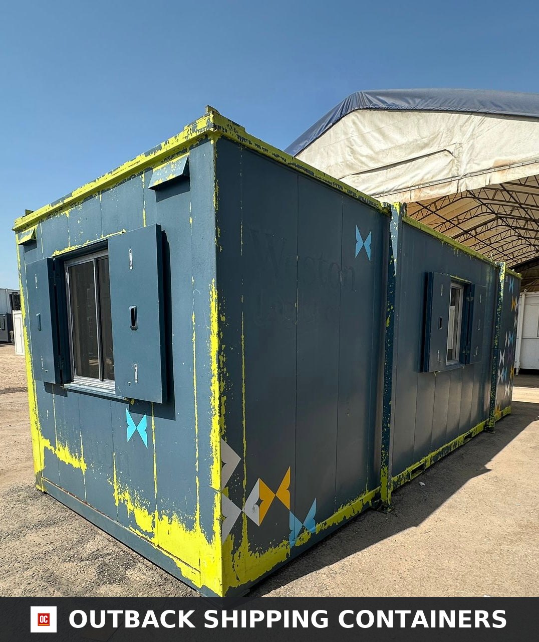 24x9ft for Sale — Interior View | Outback Shipping Containers 24x9ft — Office / Canteen — Building Site Accommodation — Portable Anti-Vandal - image 4