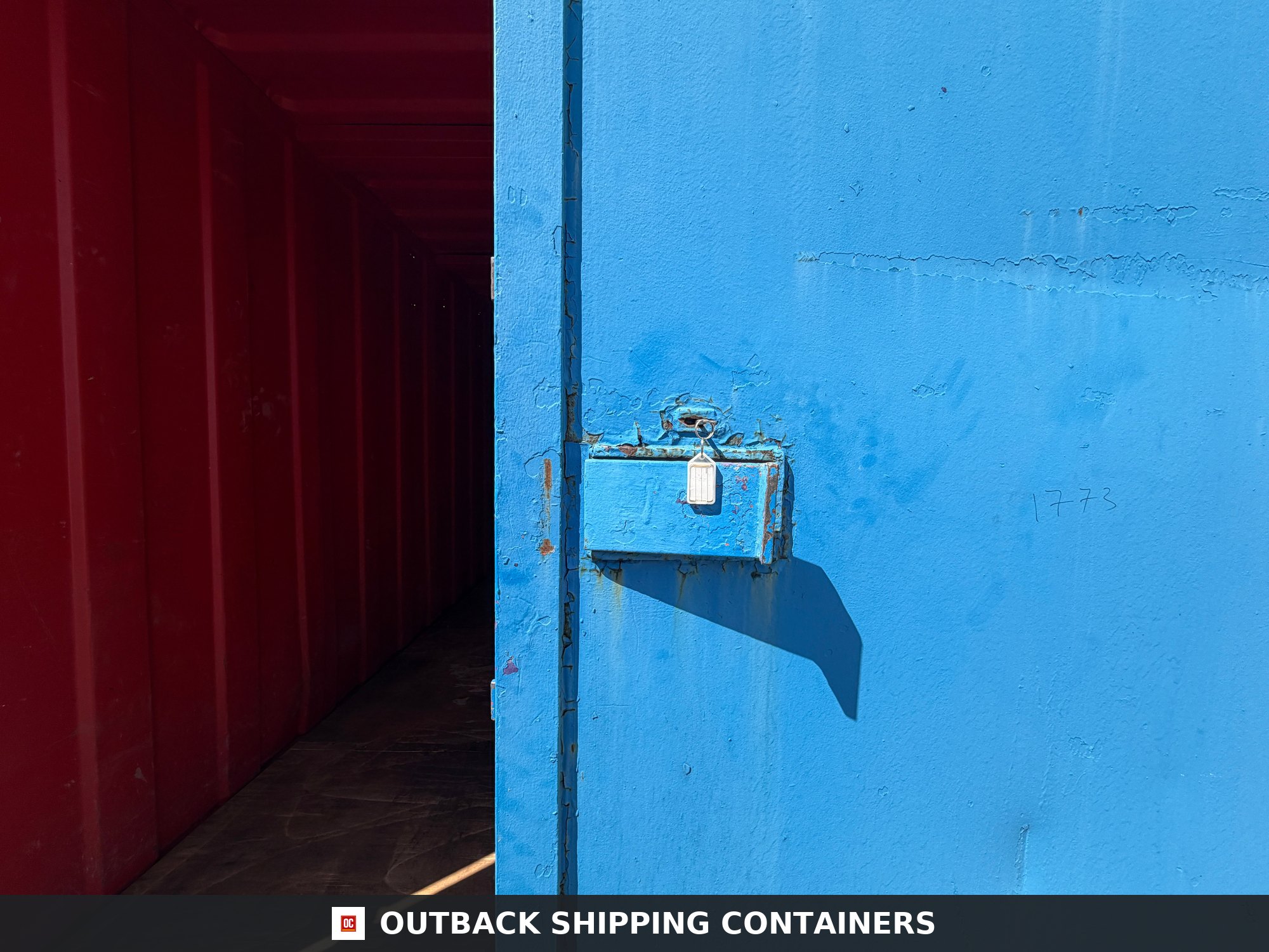 21x8 ft Anti-Vandal Store 21ft x 8ft for Sale — Interior Detail | Outback Shipping Containers 21x8 ft Anti-Vandal Store — Storage Container (Unrefurbished) — gallery view 6