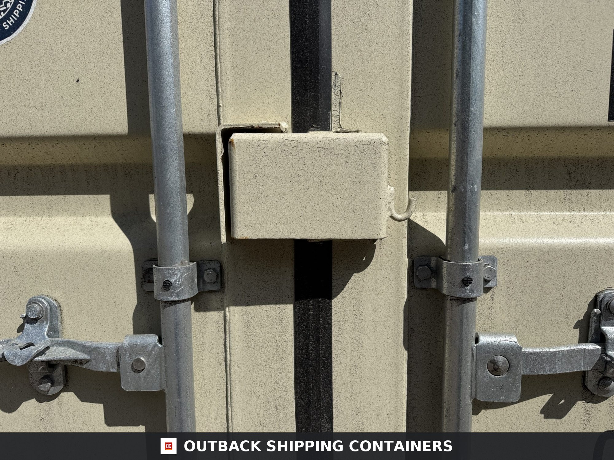 20ft New Shipping Container – Wind & Watertight – Beige — 20ft — new (image 5 of 12)