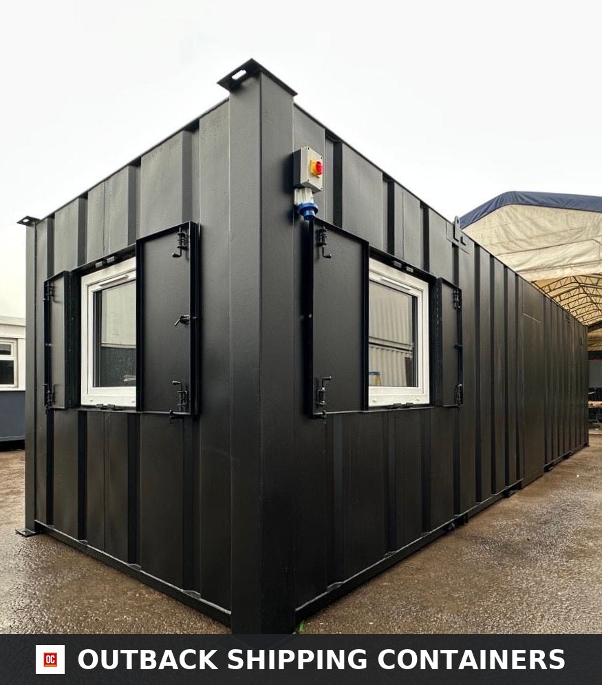 32x10ft for Sale — Interior Detail | Outback Shipping Containers 32x10ft — Custom Cabin — image 6 of 15