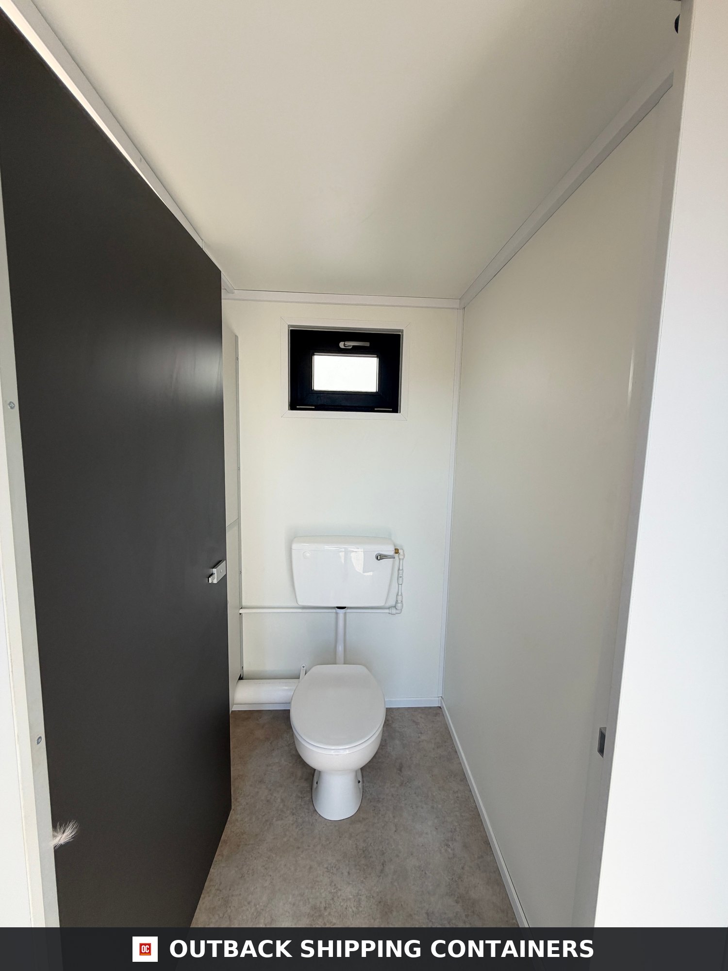 16 x 9 ft for Sale — Interior View | Outback Shipping Containers 16 x 9 ft — 2 + 2 Toilet Block — Premium/Bespoke Ladies & Gents Toilets — No 1709 — product gallery image 5 of 17
