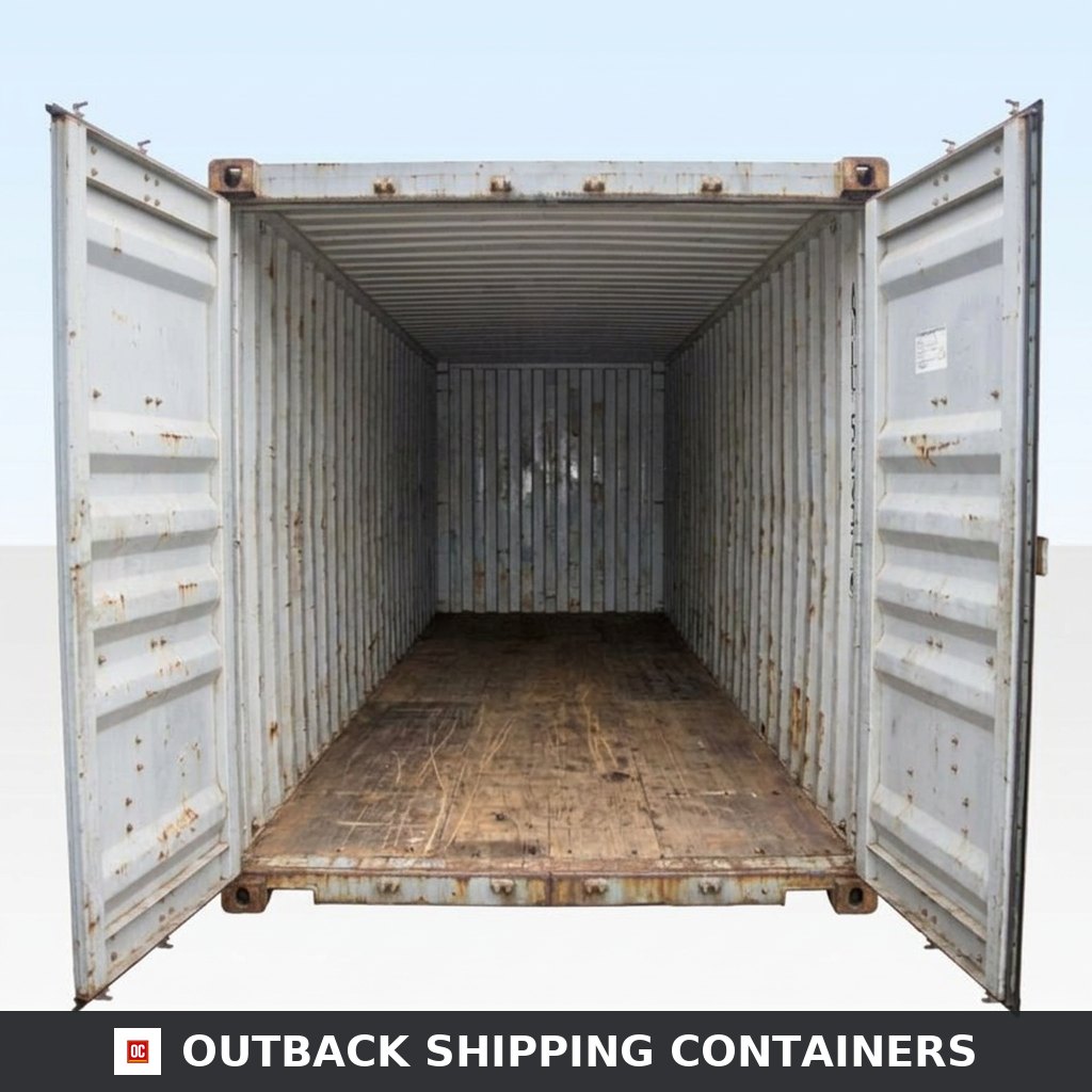Used 40Ft Cargo Worthy Shipping Containers for Sale — Three-Quarter Angle View Used 40Ft Cargo Worthy Shipping Containers — 40ft — refurbished — storage containers (image 3 of 4)