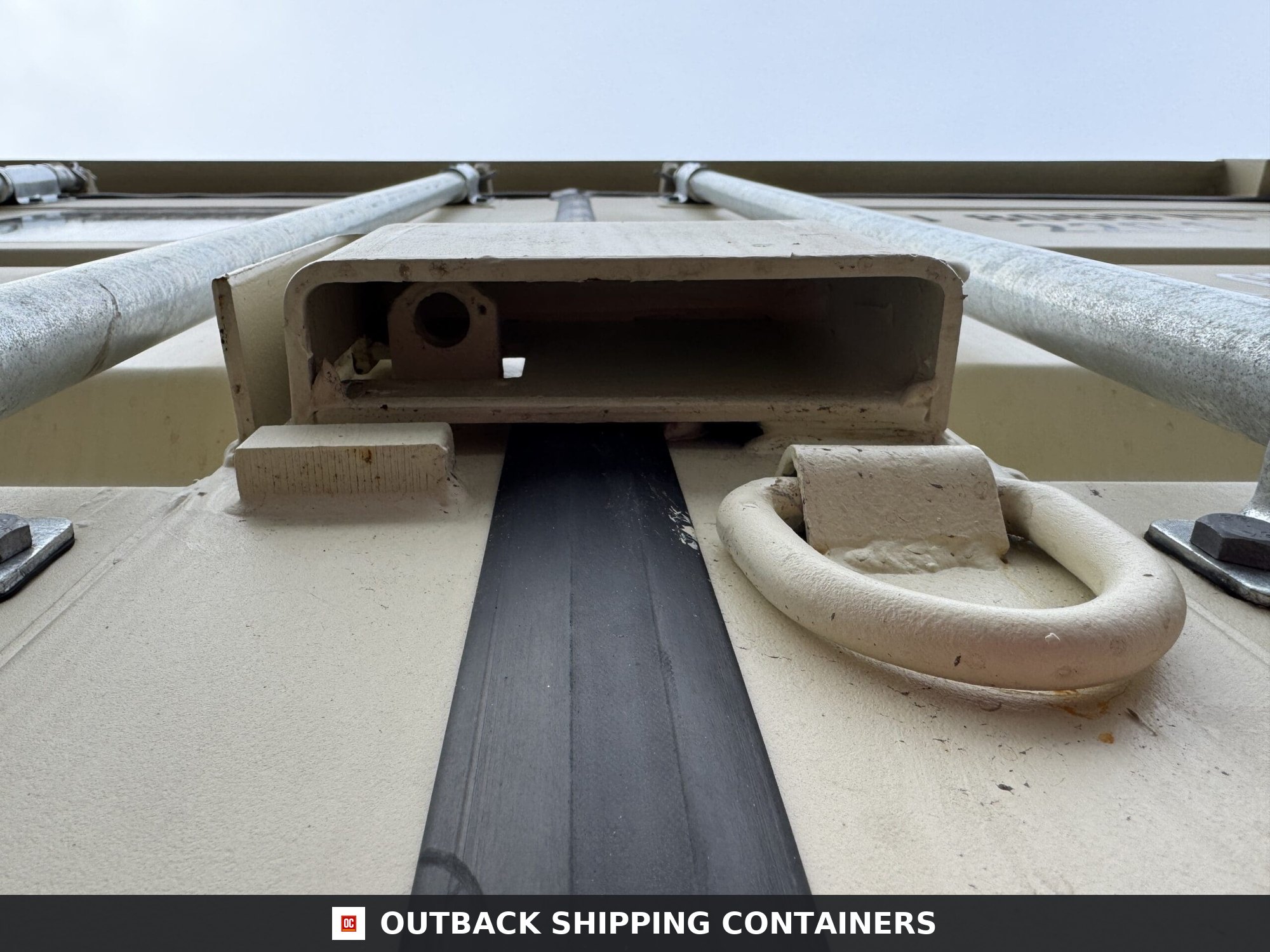 20ft New Shipping Container – Wind & Watertight – Beige — 20ft — new (image 6 of 12)