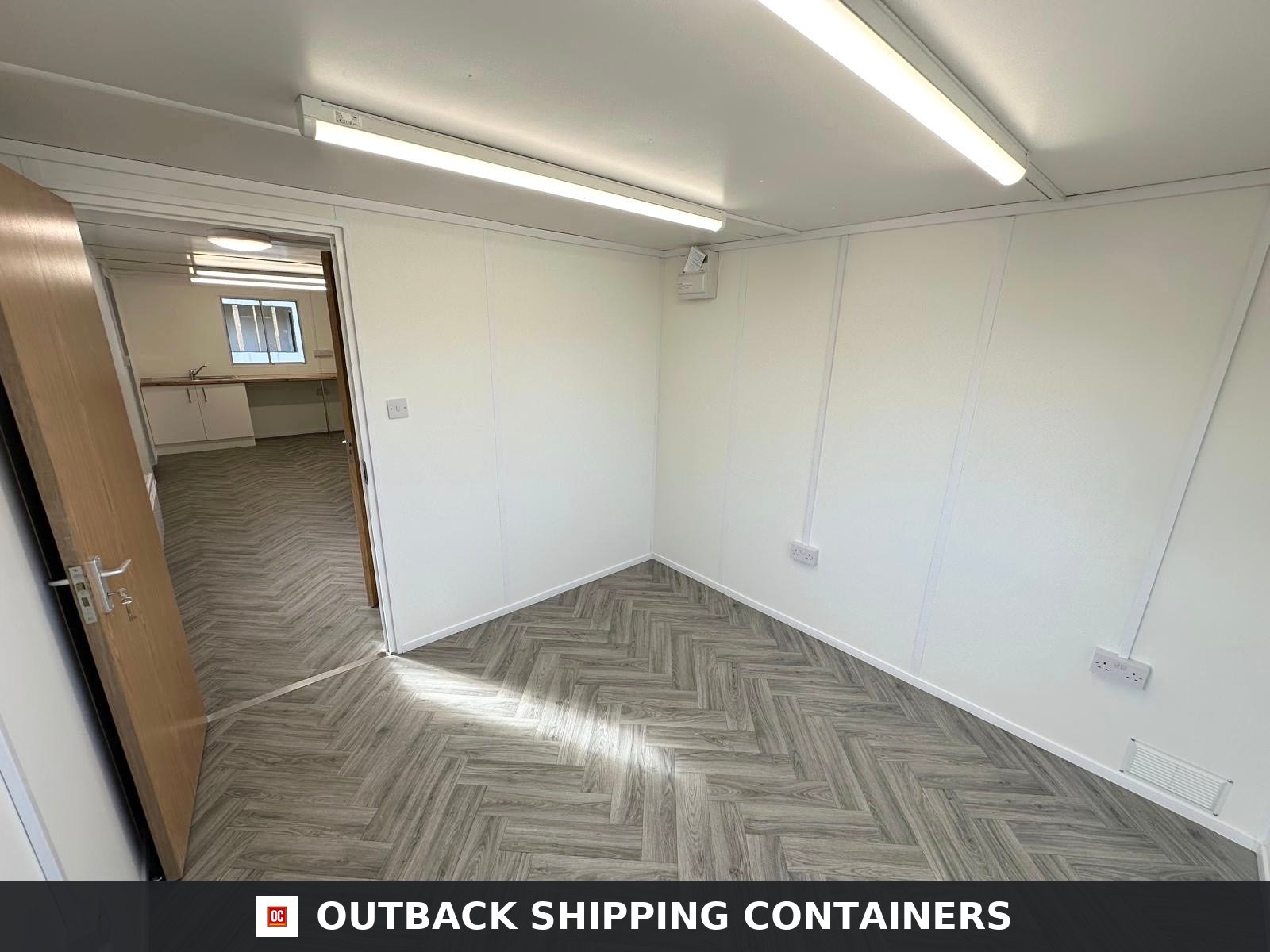 32x10ft for Sale — Interior View | Outback Shipping Containers 32x10ft — Custom Office/Canteen Cabin — image 5 of 15