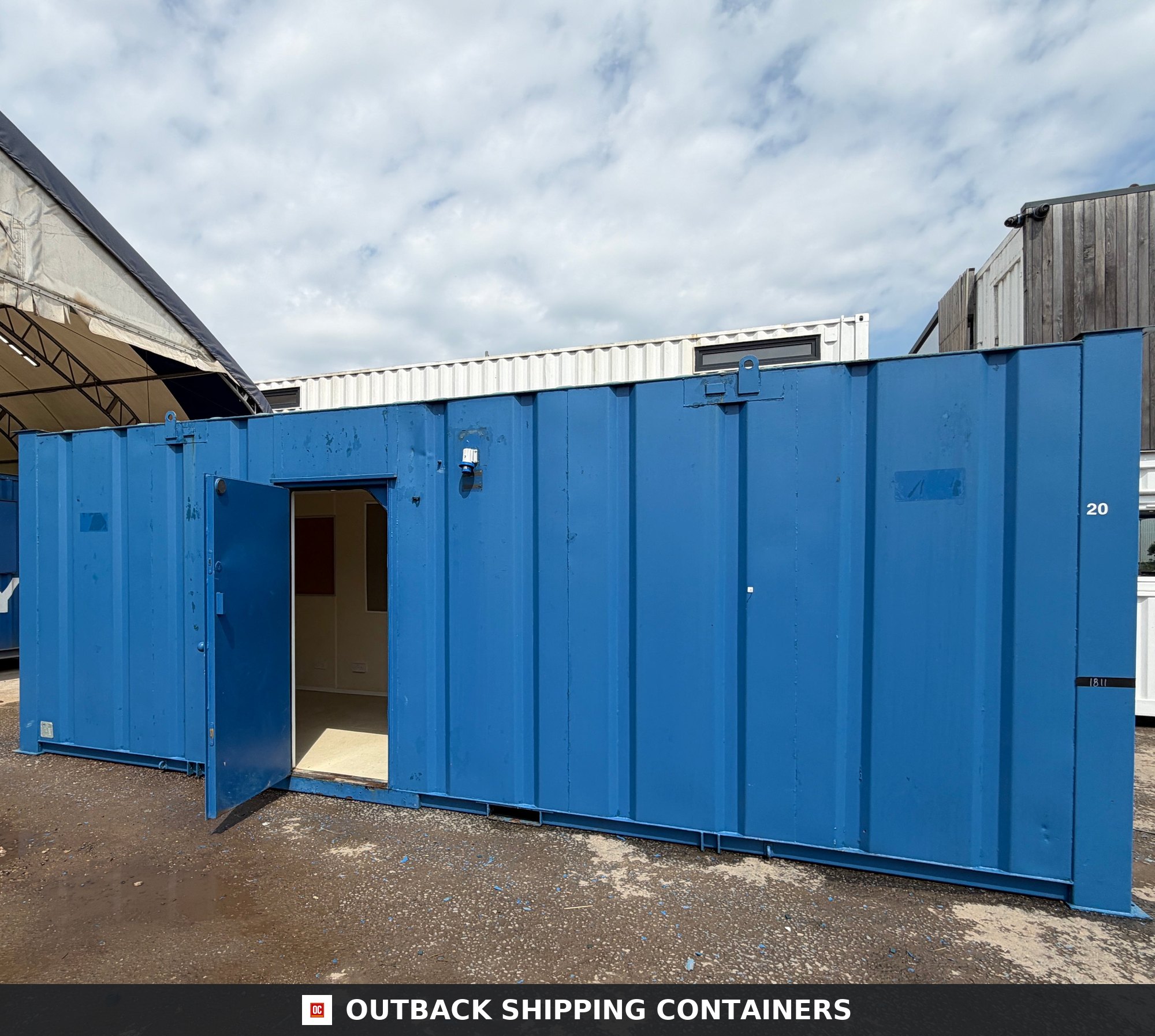 24x9ft for Sale — Interior View | Outback Shipping Containers 24x9ft — Office / Canteen — Building Site Accommodation — Portable Anti-Vandal - image 4