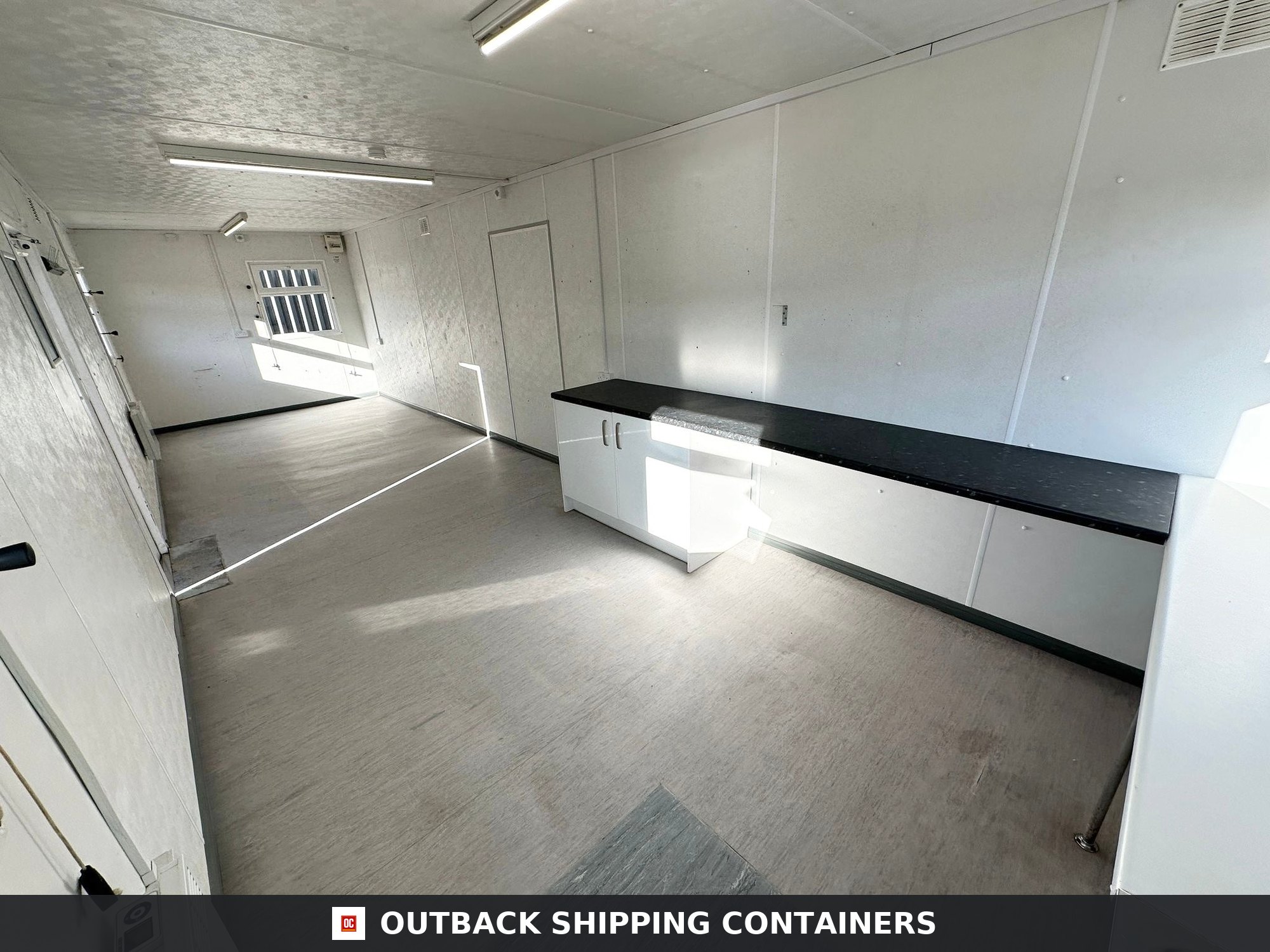 32x10ft for Sale — Corner Casting and Frame Detail | Outback Shipping Containers 32x10ft — Canteen / Office — Building Site Accommodation — Portable Anti-Vandal - image 10