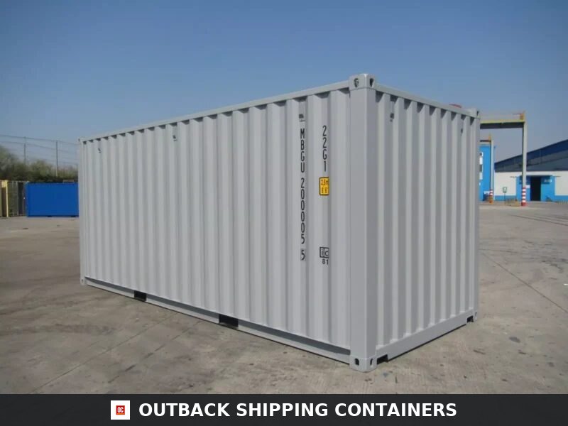 Grey New build 20ft Shipping Container product photo