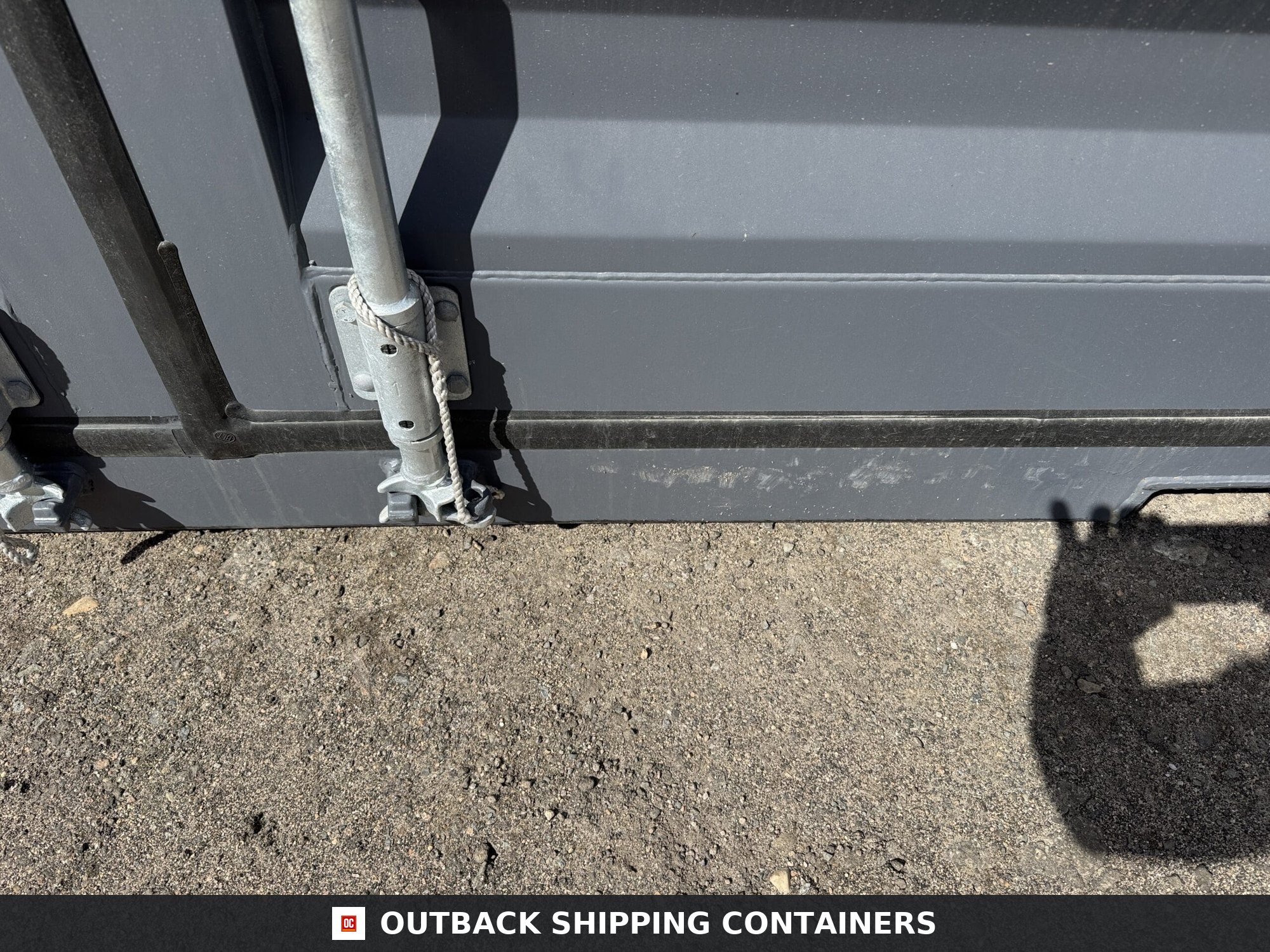 40ft New High Cube Shipping Container – Wind & Watertight – Dk Gray — 40ft — new (image 7 of 12)