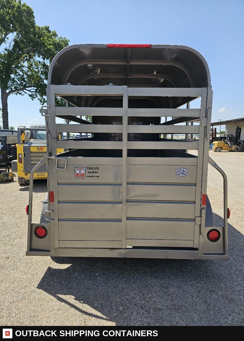 2025 WW AA 5X12 Stock / Stock Combo Trailer — Undercarriage, Axles And Suspension | Outback Shipping Containers 2025 WW AA 5X12 Stock / Stock Combo Trailer for sale — undercarriage, axles and suspension