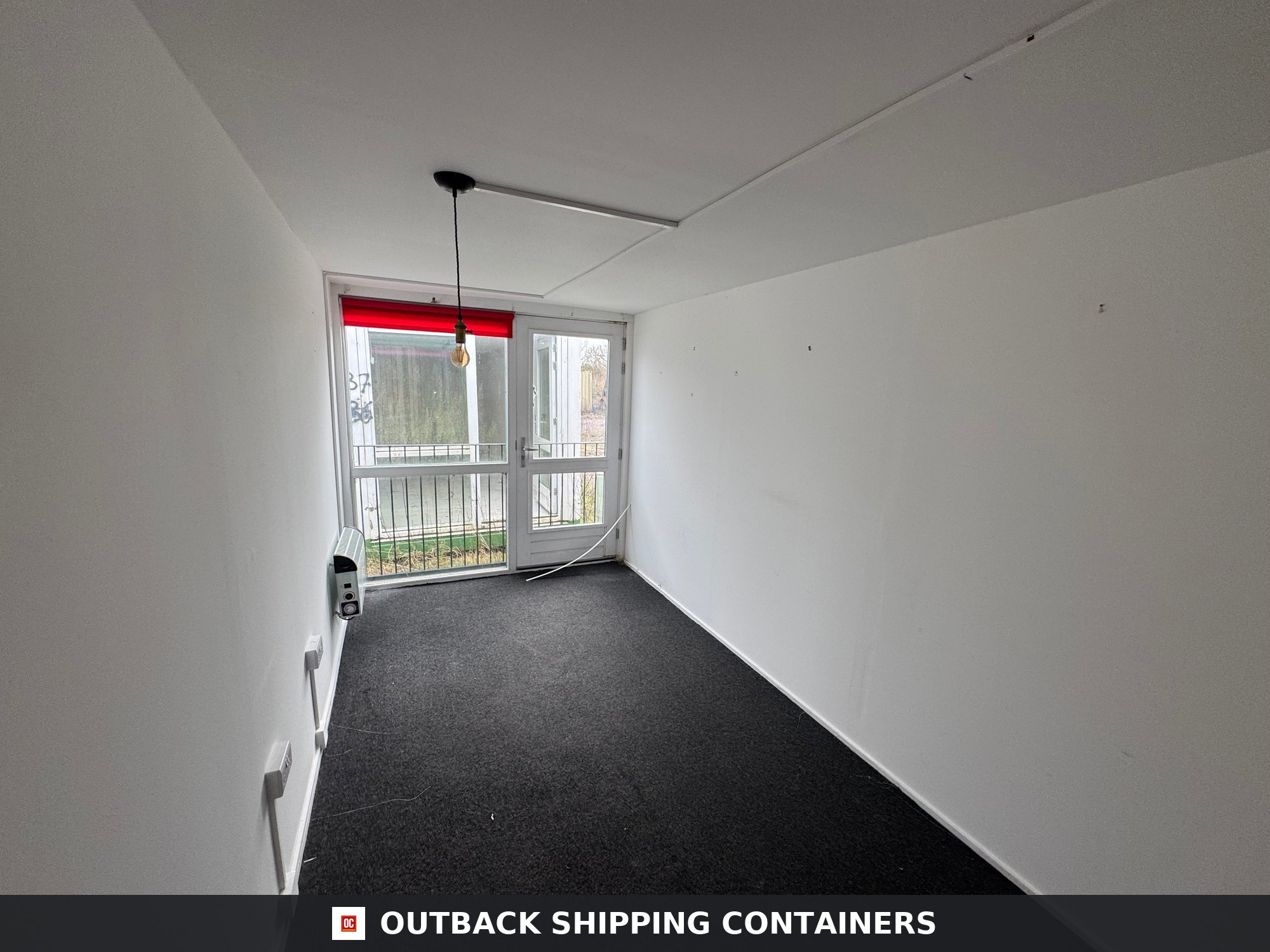 40 Ft Converted Shipping Container Home — 2 Rooms — Interior View | Outback Shipping Containers 40 Ft Converted Shipping Container Home — 2 Rooms - image 5