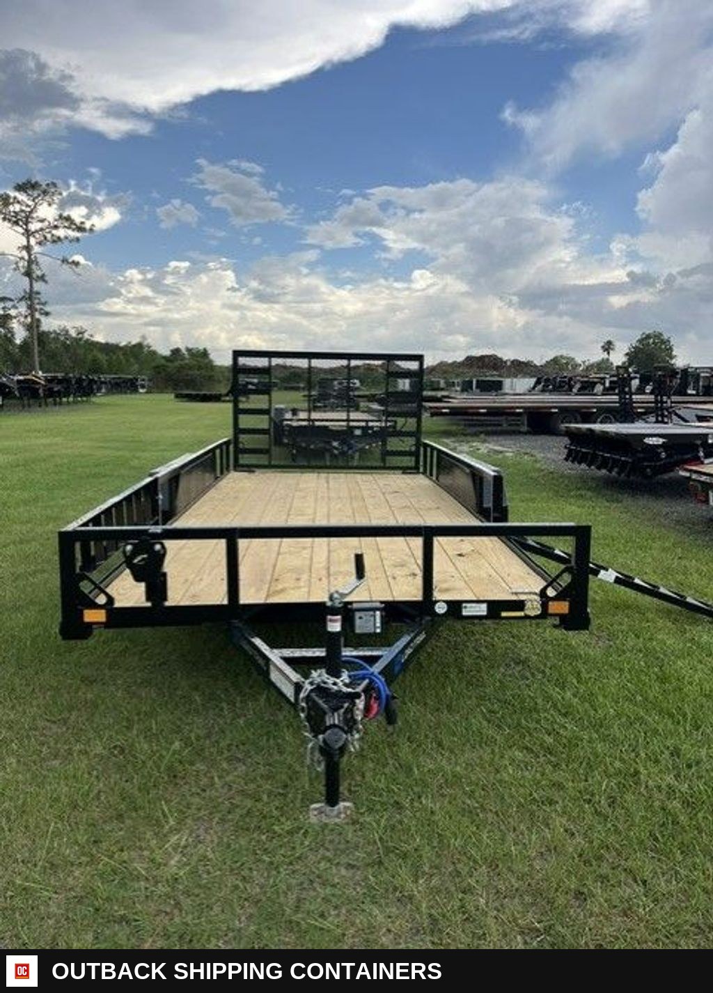 New 2027 Load Trail 7 x 16 ATV Utility Trailer 7k GVWR — Driver-Side Profile | Outback Shipping Containers New 2027 Load Trail 7 x 16 ATV Utility Trailer 7k GVWR for sale — driver-side profile