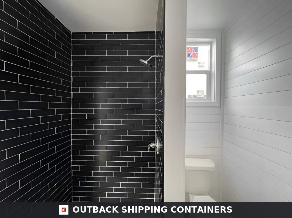 Customized 40ft Shipping Container Made into Luxurious 1 Bedroom for Sale — Rear Exterior View Customized 40ft Shipping Container Made into Luxurious 1 Bedroom — 40ft — new (image 4 of 4)