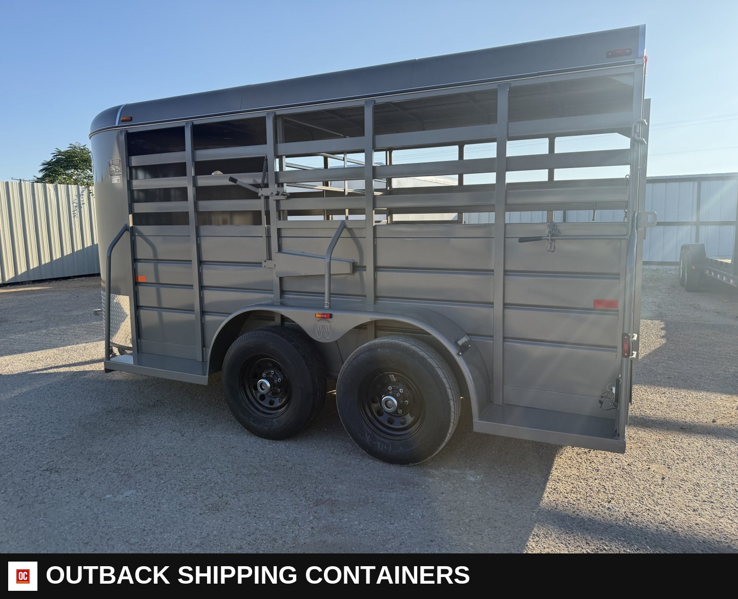 2026 W-W Trailer AA 6X14 Stock / Stock Combo Trailer for sale — front exterior view