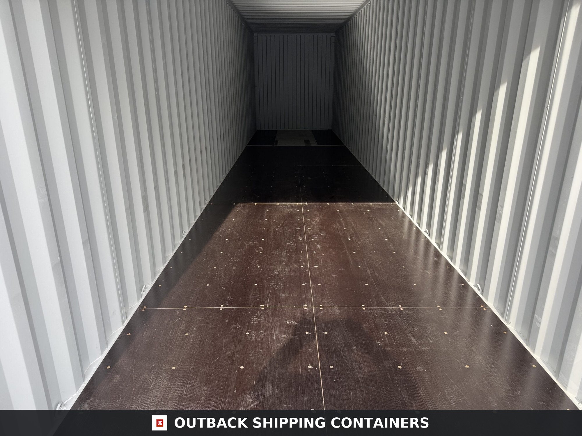 40ft New High Cube Shipping Container – Wind & Watertight – Gray — 40ft — new (image 9 of 12)