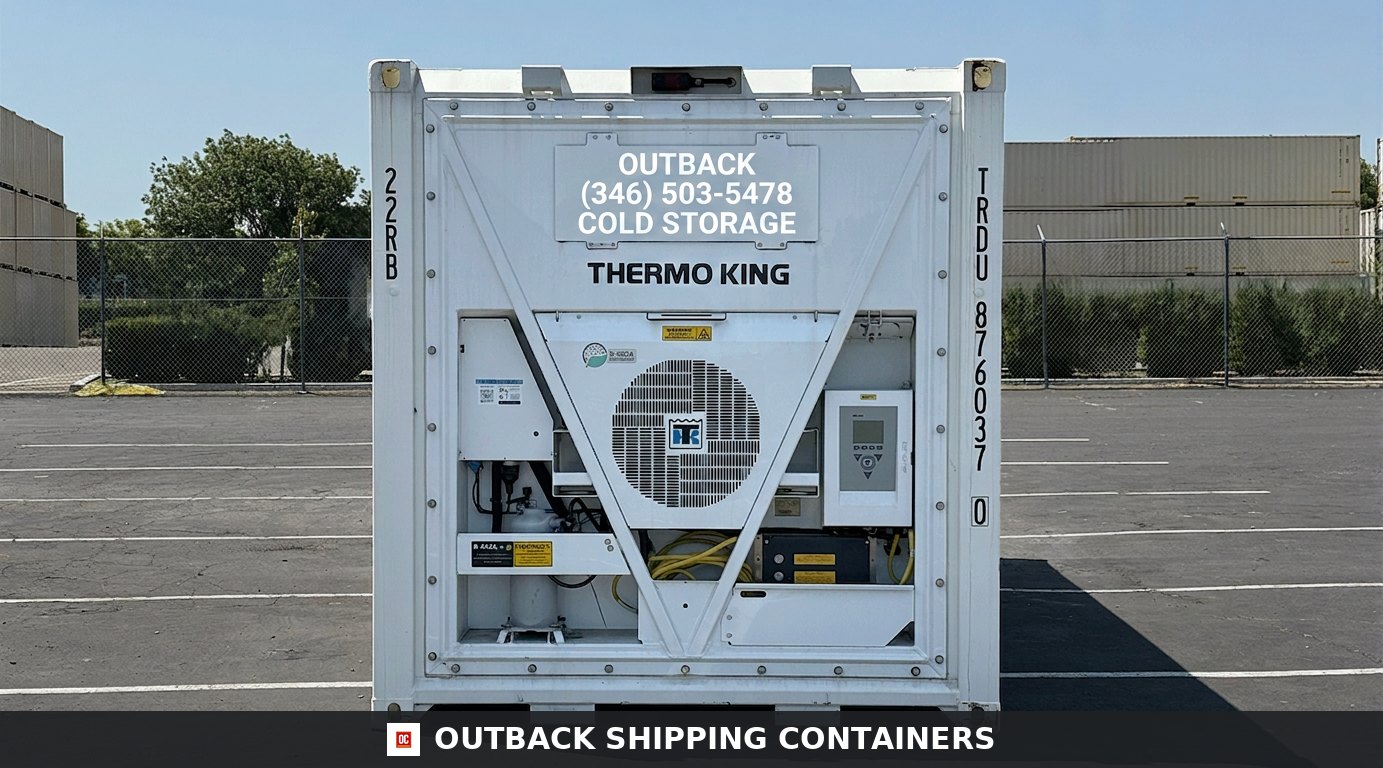 New 20ft onsite cold storage refrigerated container for sale