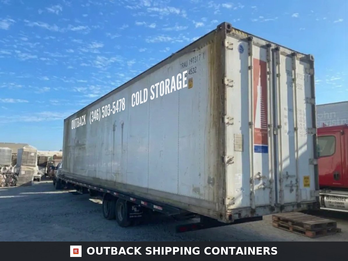 Used 40ft Refrigerated Shipping Container – With Custom Side Door Access — 40ft refrigerated container (image 1 of 6)