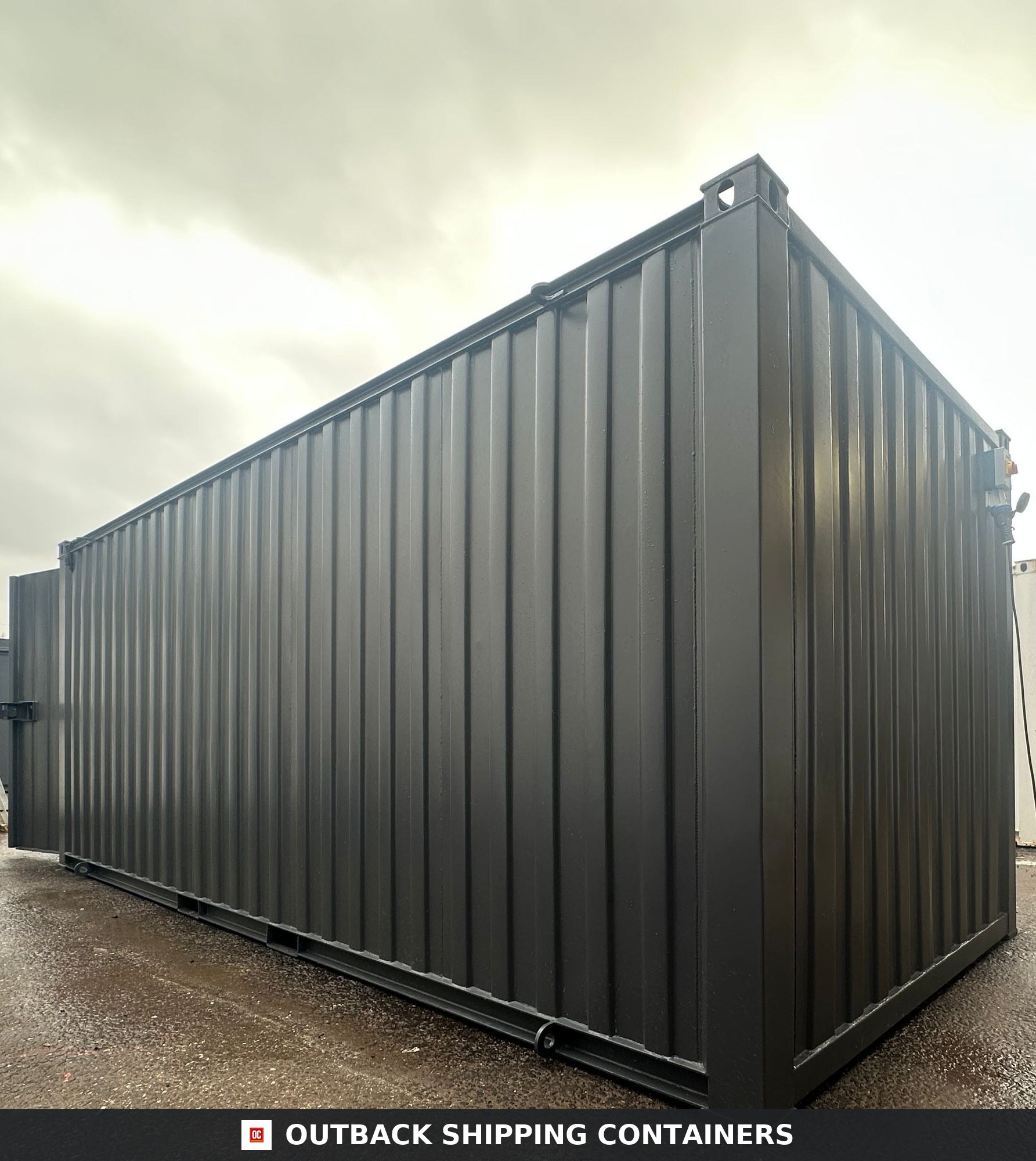 21ft x 8ft Steel Secure Store with Electric Pack — Anti-Vandal Portable Storage — gallery view 7