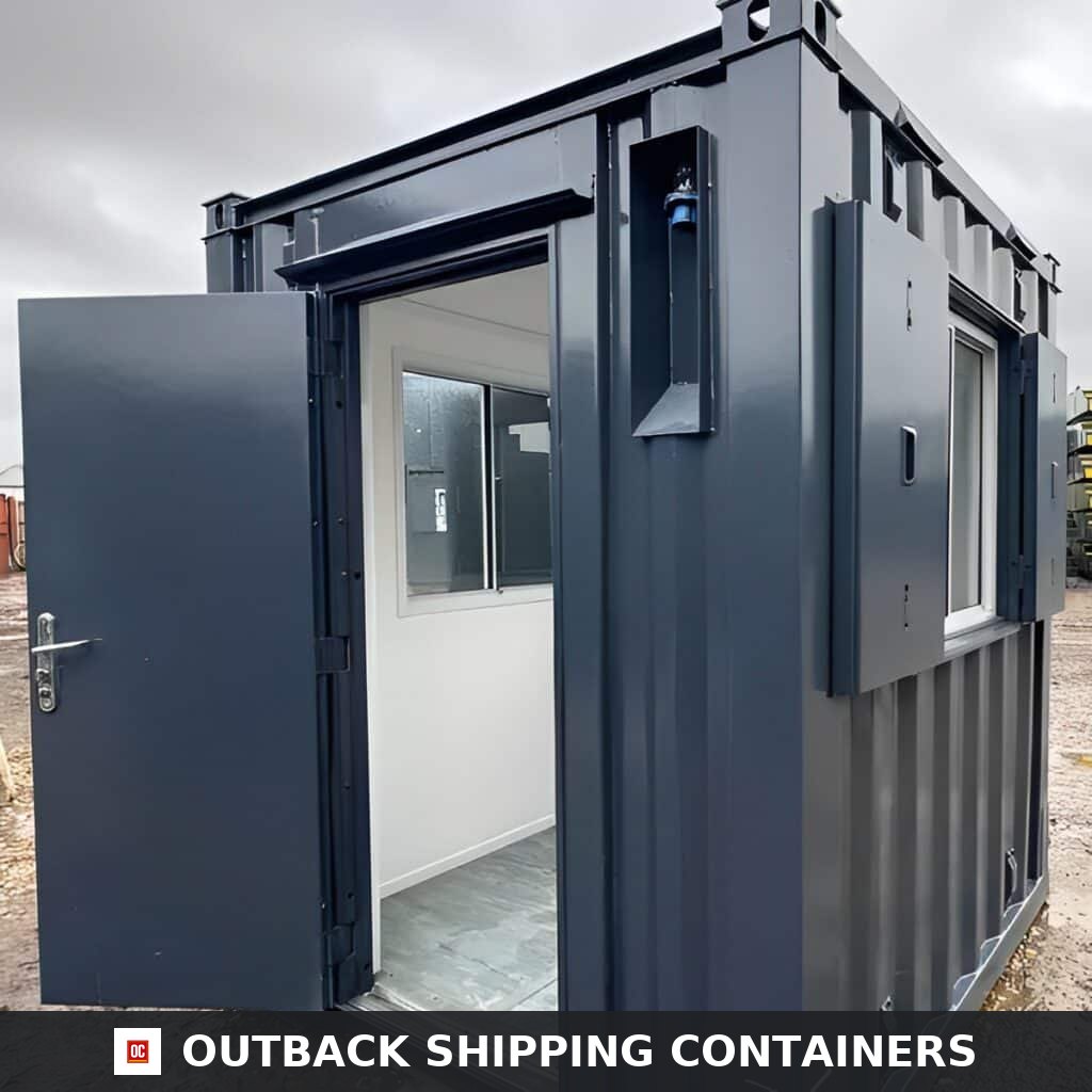 7Ft x 7Ft Shipping Container Office | Portable Building | Anti-Vandal Building — Interior View 7Ft x 7Ft Shipping Container Office | Portable Building | Anti-Vandal Building — 20ft — new (image 5 of 7)