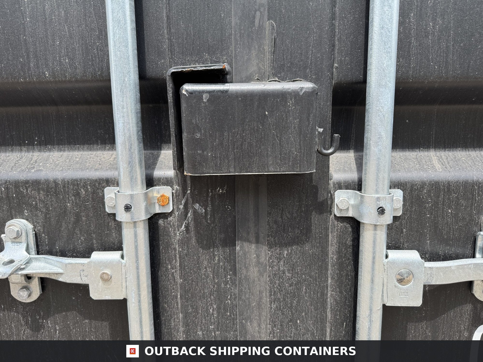 20ft New Shipping Container – Wind & Watertight – Black — 20ft — new (image 5 of 12)