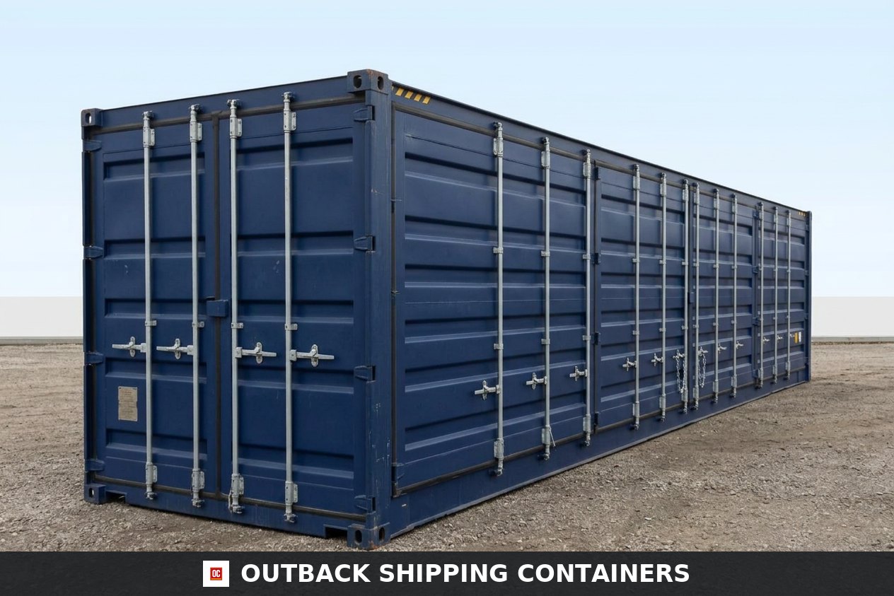 40Ft Full Side Access Container High Cube (9′ 6″ High) — 40ft — new — storage containers (image 5 of 6)