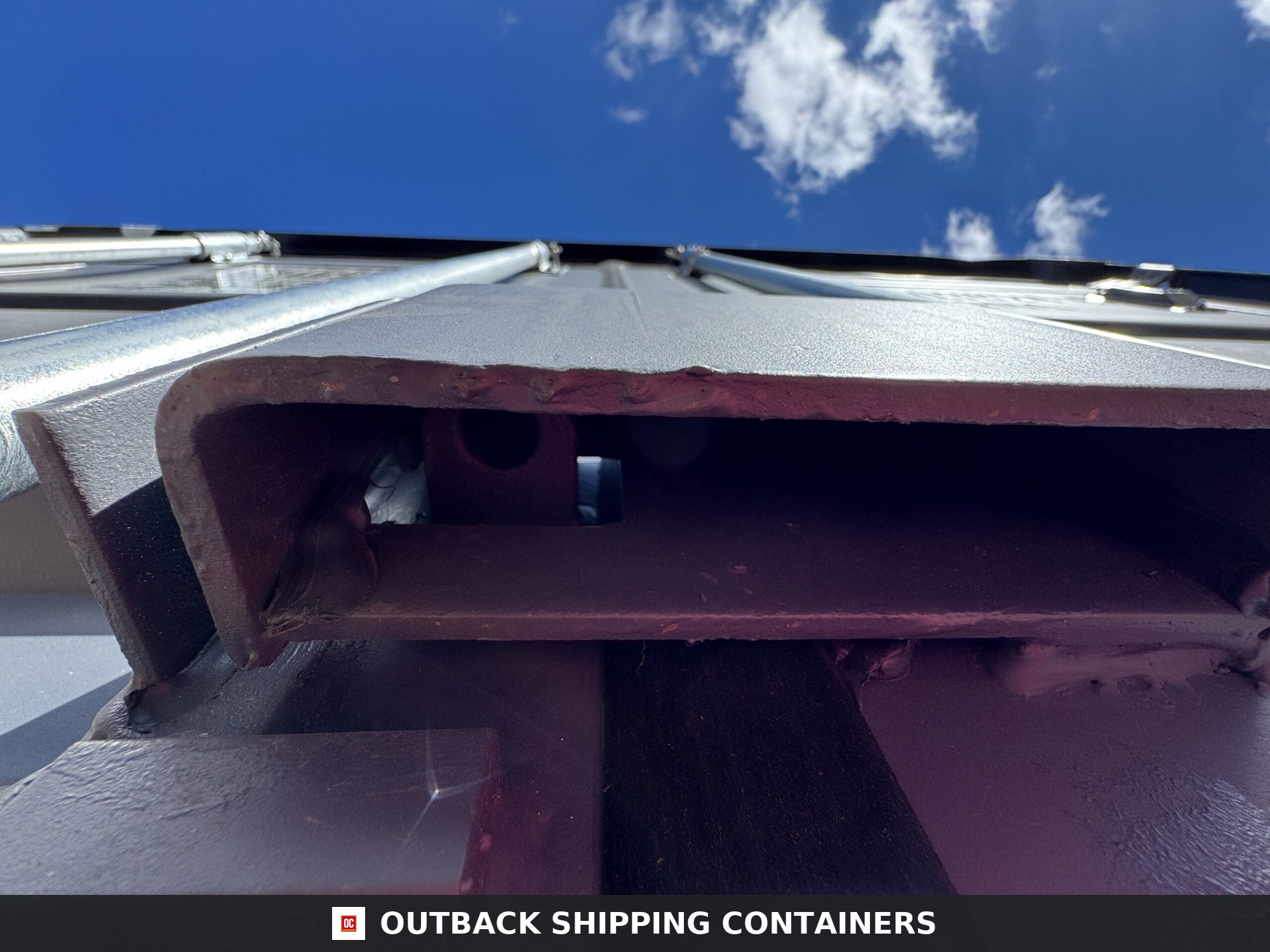 20ft New Shipping Container – Wind & Watertight – Gray — 20ft — new (image 5 of 12)