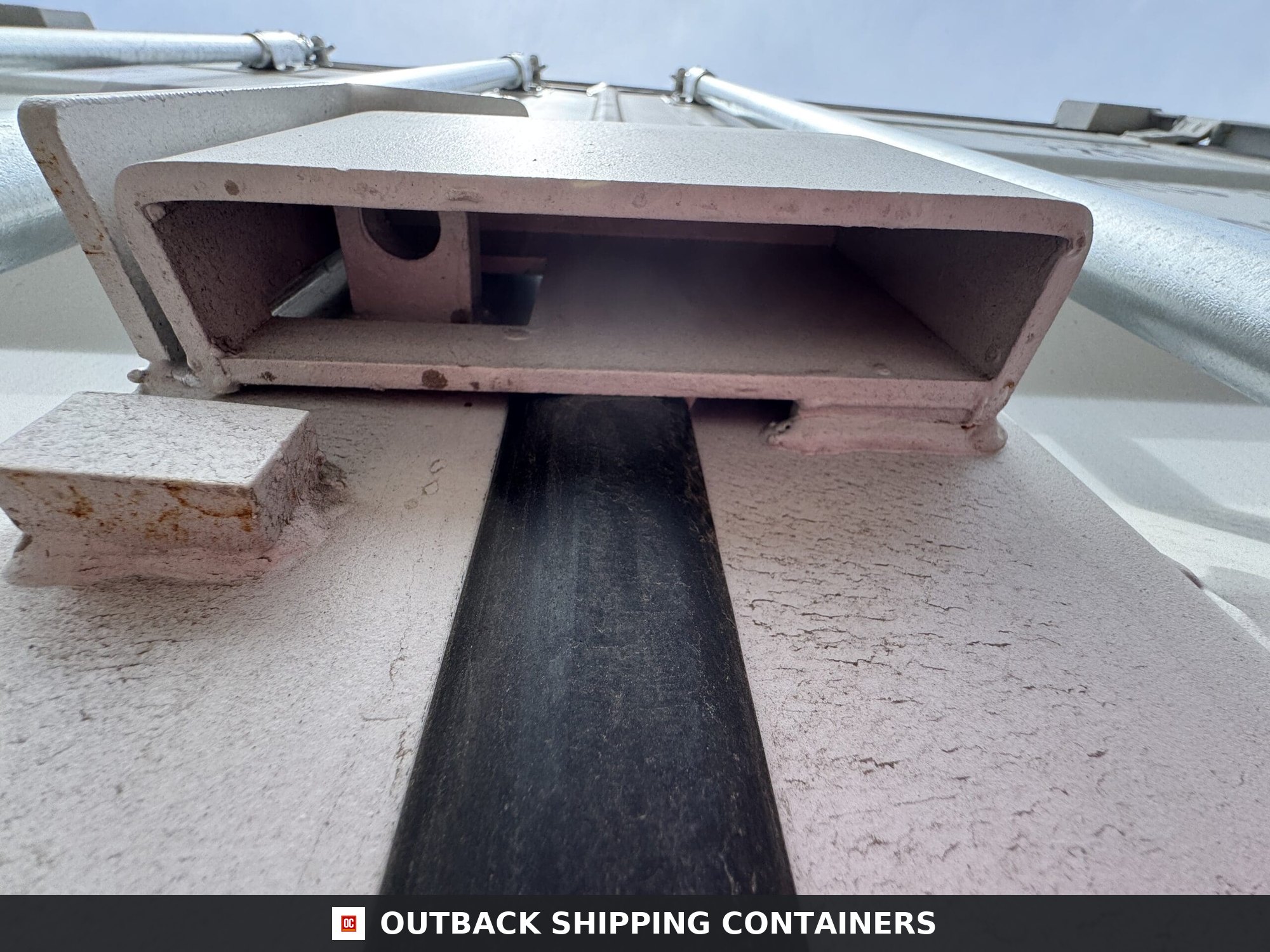 20ft New Shipping Container – Wind & Watertight – Gray — 20ft — new (image 5 of 12)
