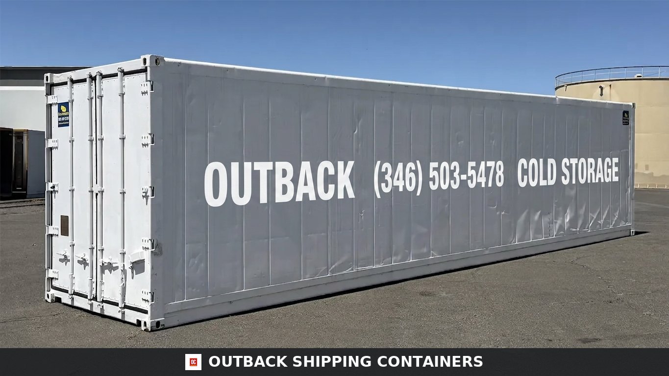 40ft Used High Cube Refrigerated Shipping Container