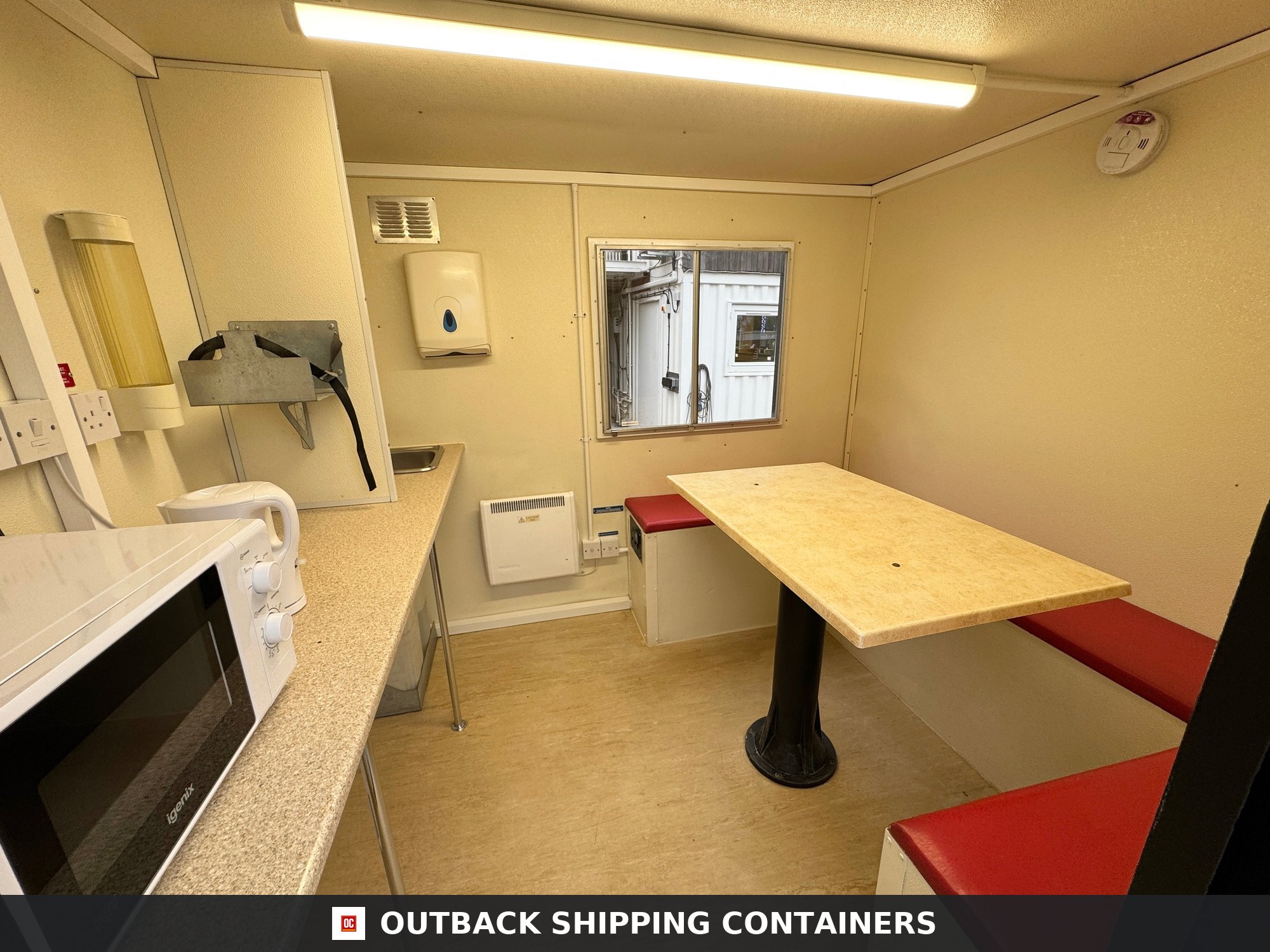 Groundhog Towable Mobile Welfare | Towable Toilet & Canteen | Self — Three-Quarter Angle View Groundhog Towable Mobile Welfare | Towable Toilet & Canteen | Self Contained | GP 360 | No 1556