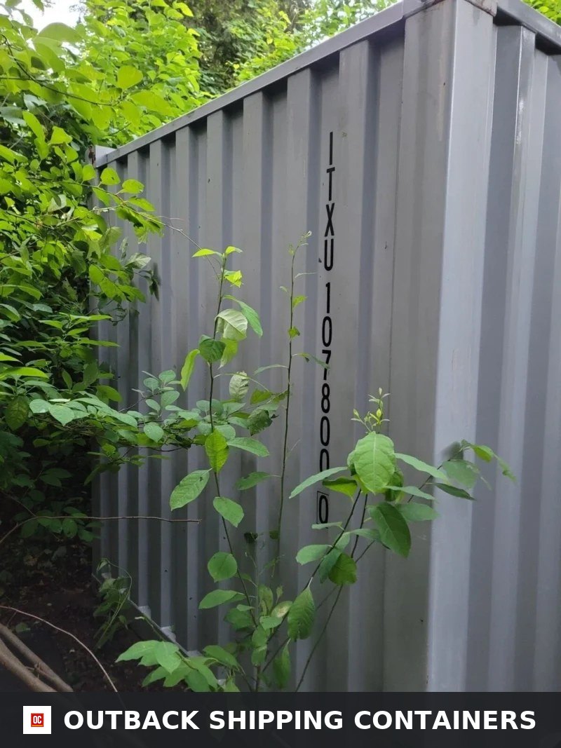 20Ft Used Steel Shipping Container — Window and Shutter Detail | Outback Shipping Containers 20Ft Used Steel Shipping Container – Excellent Condition — 20ft — used — storage containers (image 8 of 8)
