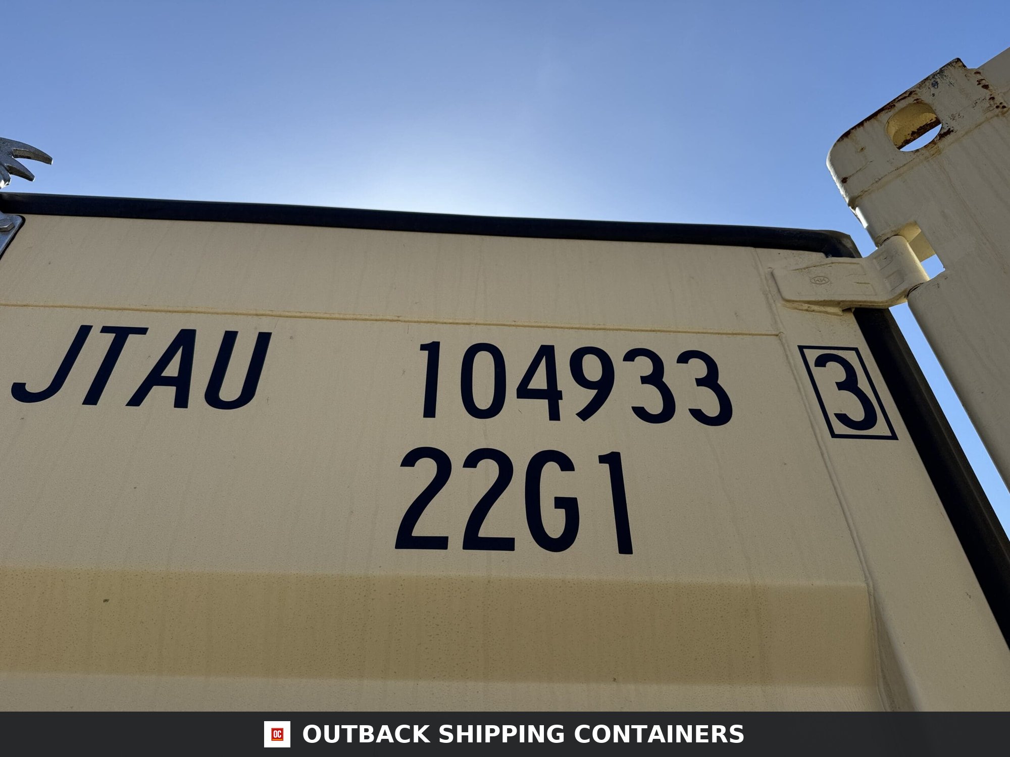 20ft New Shipping Container – Wind & Watertight – Beige — 20ft — new (image 2 of 12)