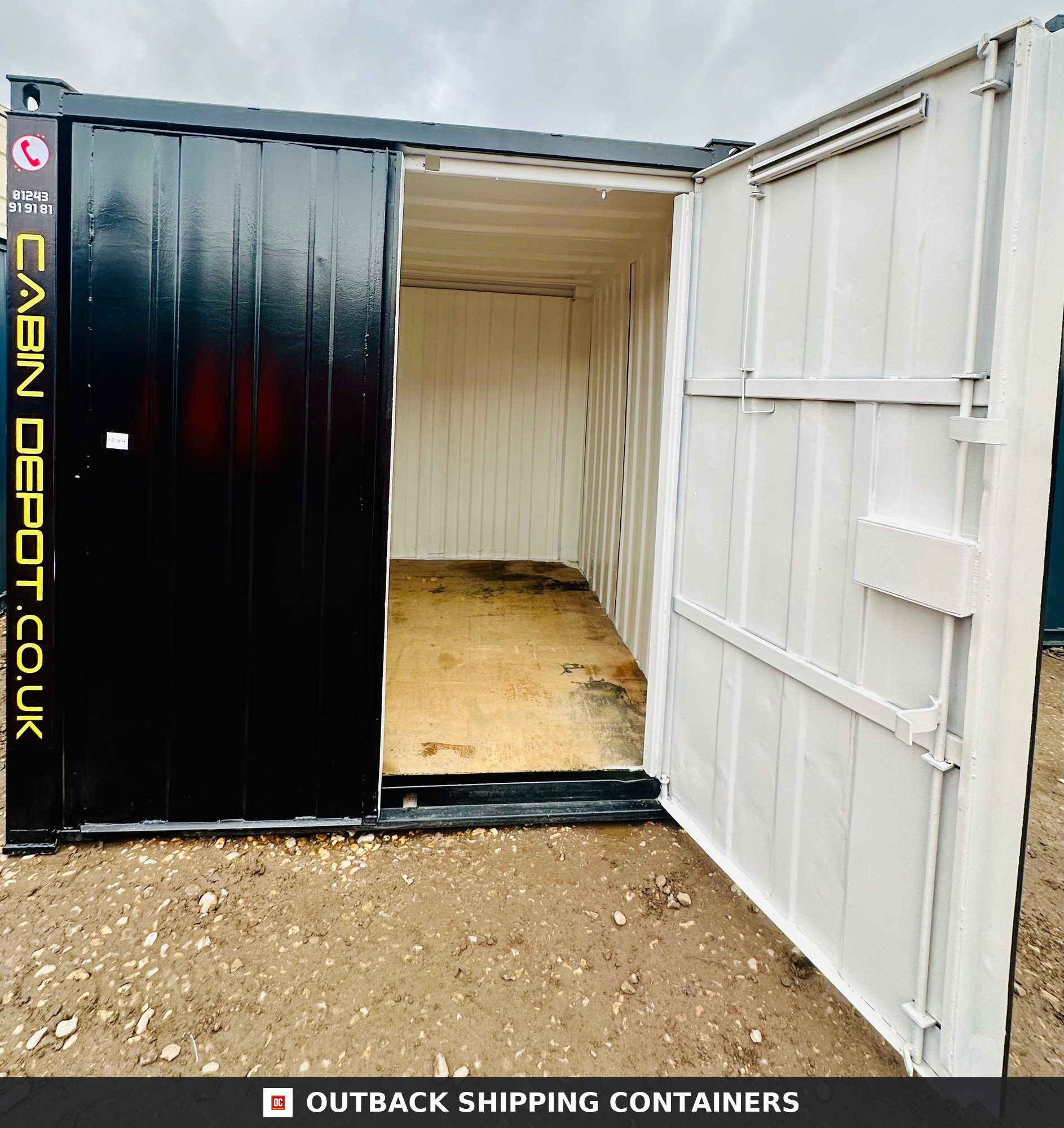 10x8 ft Steel Secure Storage Container — Anti-Vandal Store — gallery view 4
