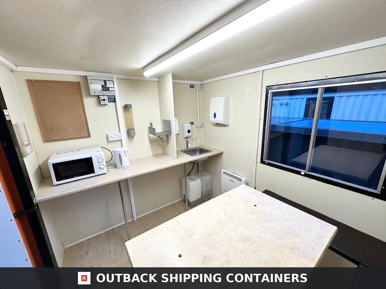 Groundhog Towable Mobile Welfare | Towable Toilet & Canteen | Self contained — Interior View 4 Groundhog Towable Mobile Welfare | Towable Toilet & Canteen | Self contained Cabin | GP 360 | No 1342