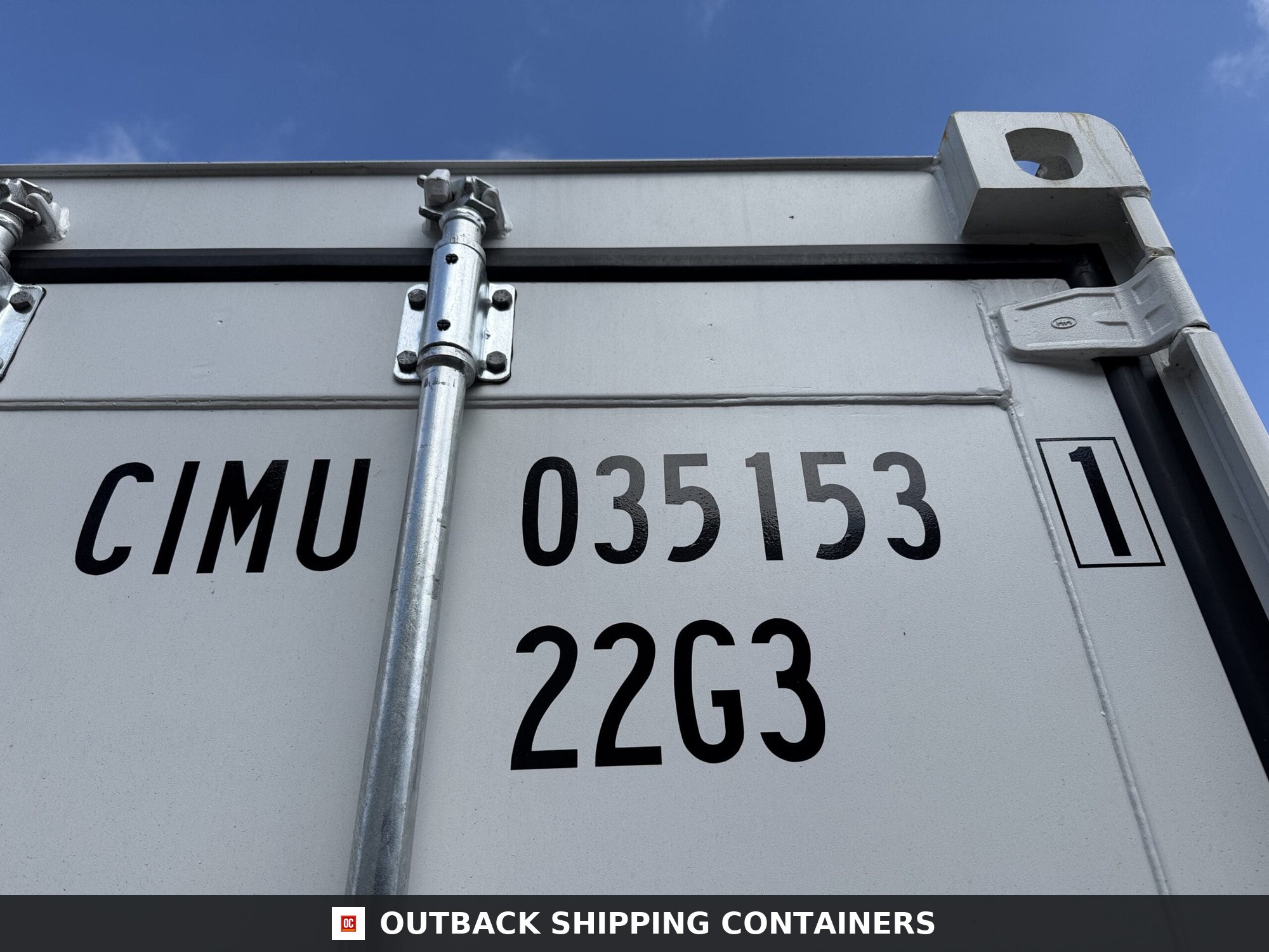 20ft New Shipping Container – Wind & Watertight – White — 20ft — new (image 2 of 12)